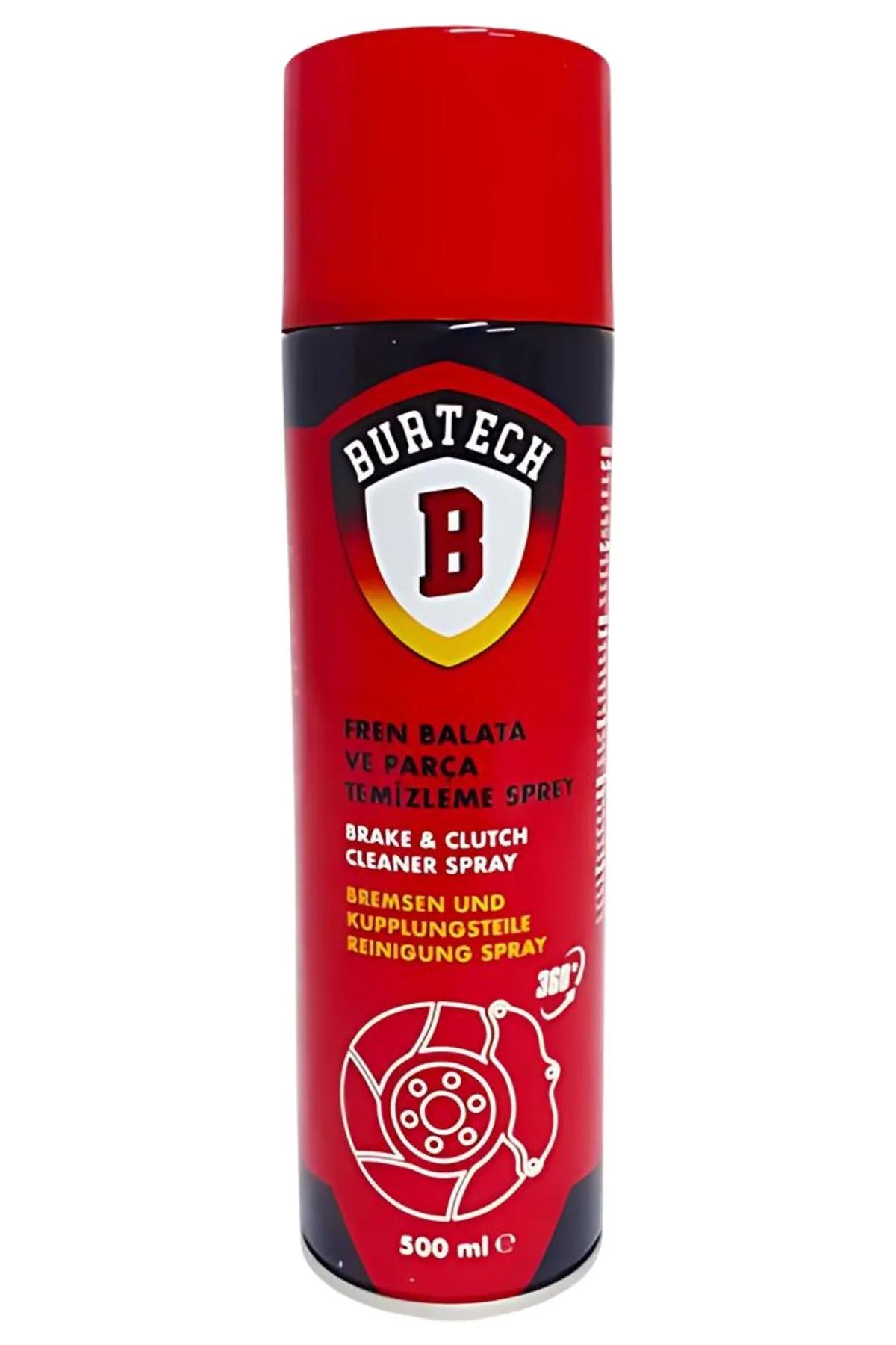 burtech 500 ml Fren Balata ve Parça Temizleme Sprey