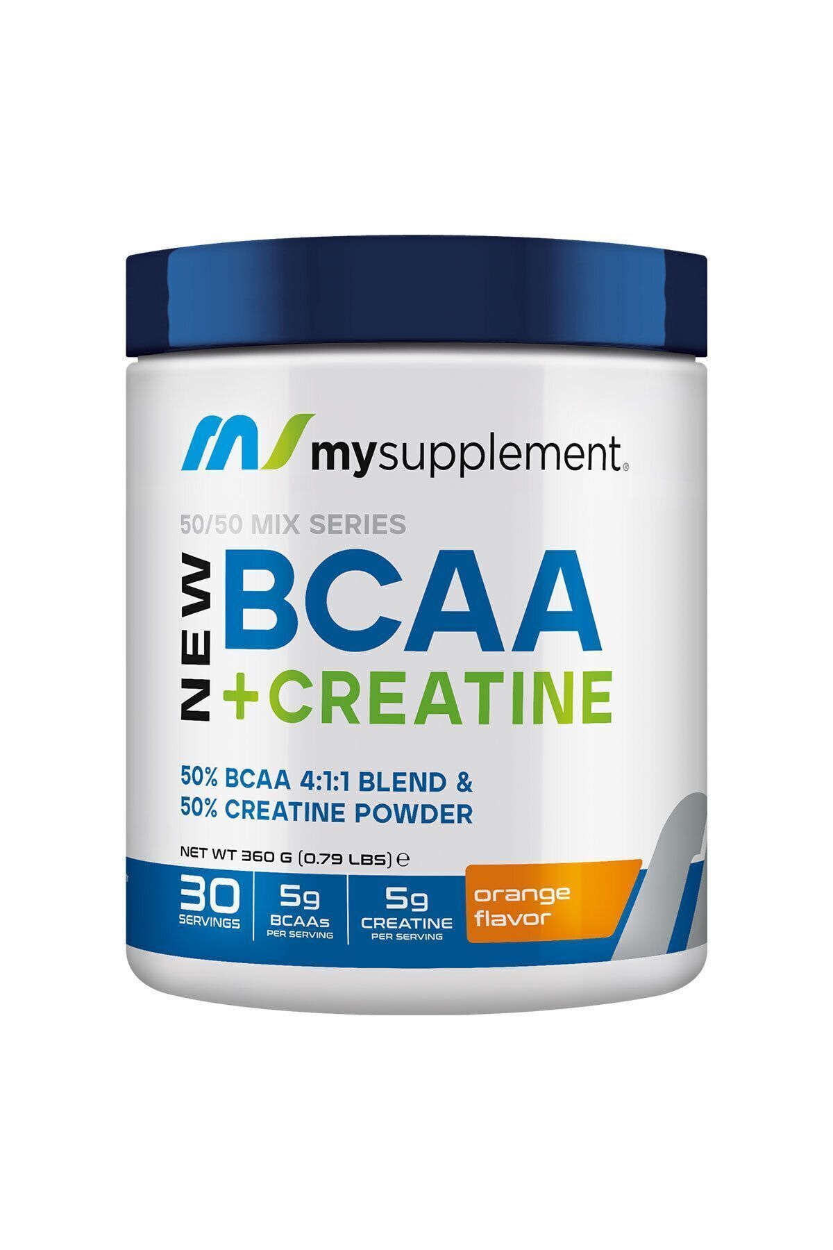 Mysupplement Portakal Aromalı Kreatin Bcaa 360g 30 Servis ( 5gr Bcaa 5 gr Creatine )-3