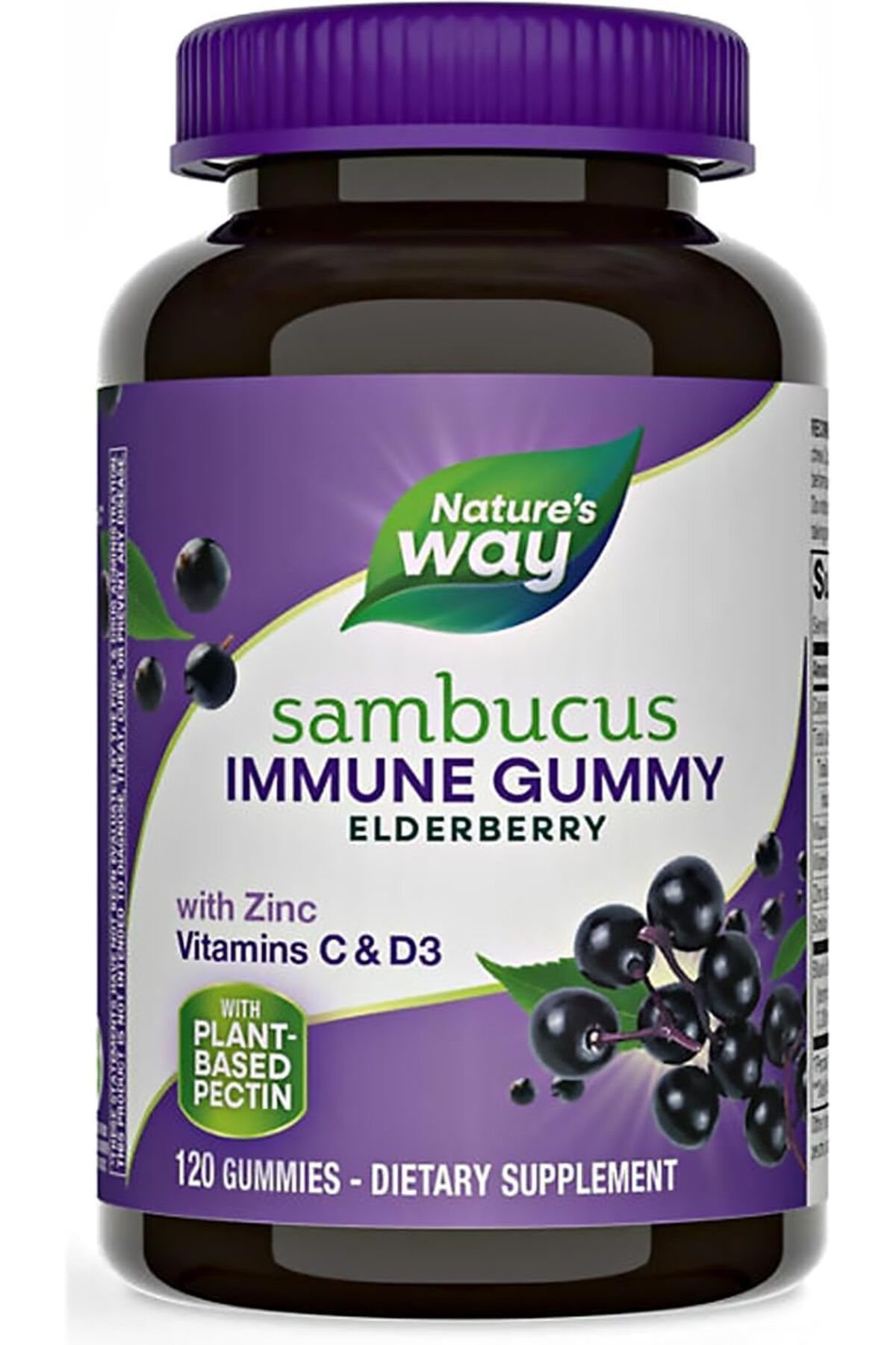 Nature's Way Sambucus Elderberry 120 Gummies