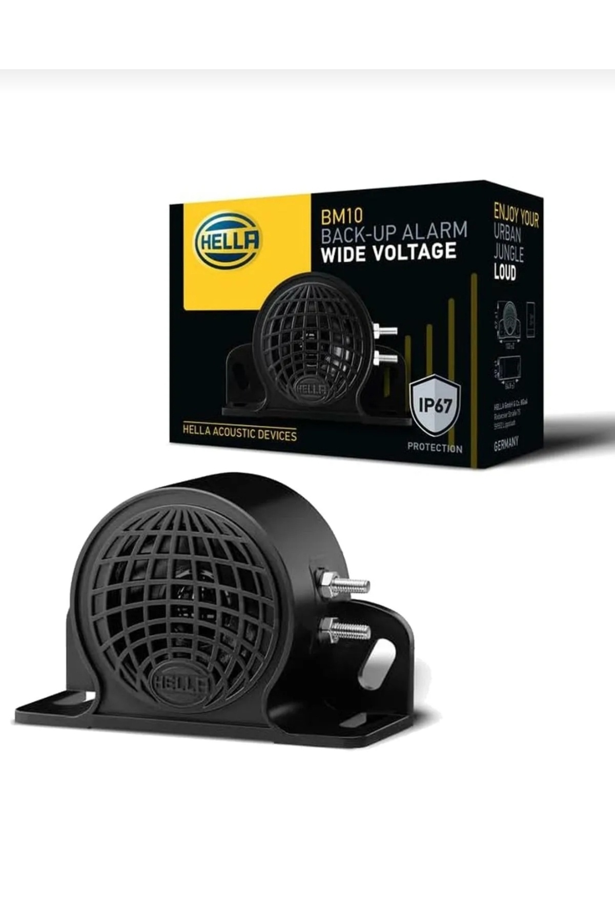 TIRMARKET Hella Geri Vites Kornası Yeni Versiyon 12-36v (3SL009148-141)