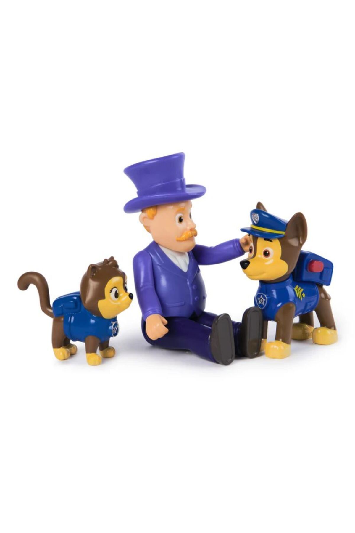 PAW PATROL-Chase Mayor Humdinger and Cat Chase Figure Set 5
