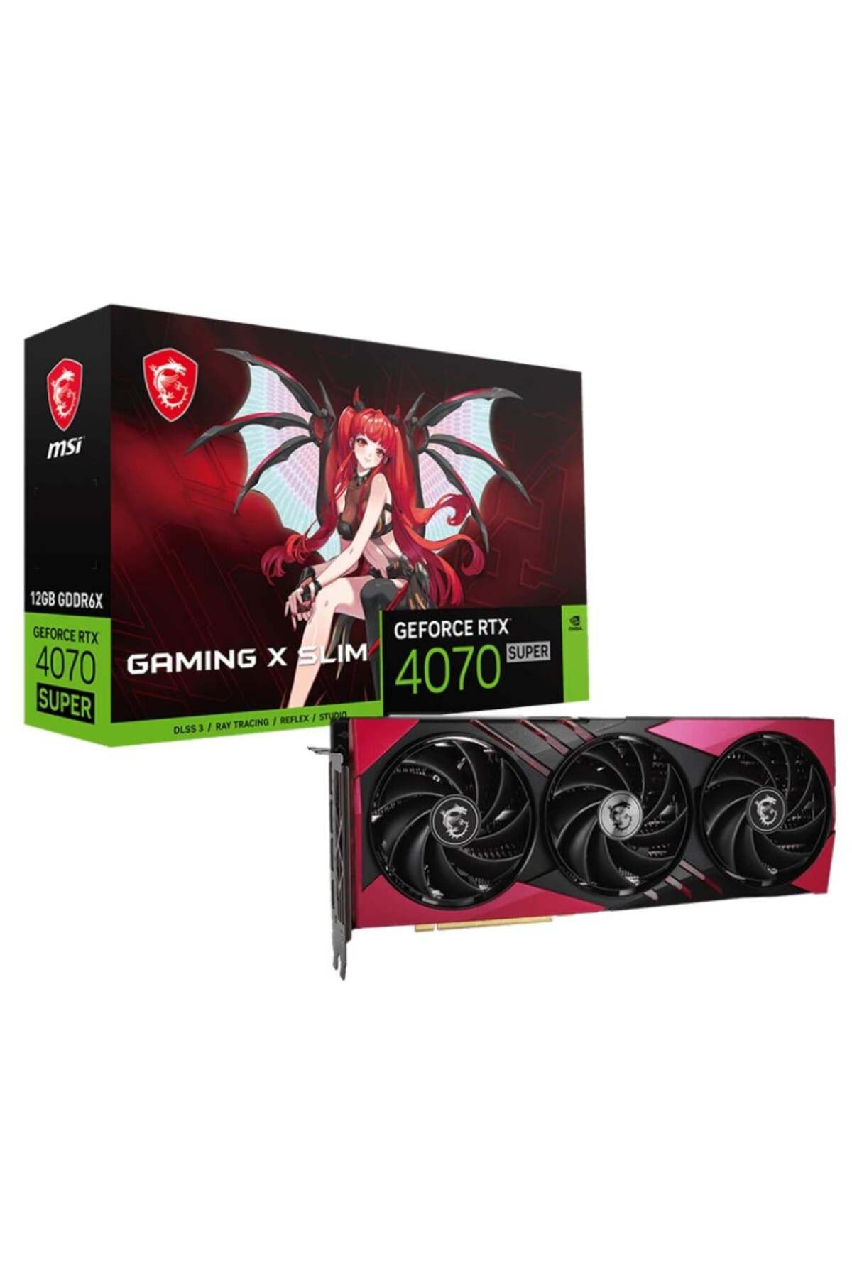 MSI Geforce Rtx 4070 Super 12g Gamıng X Slım Mlg