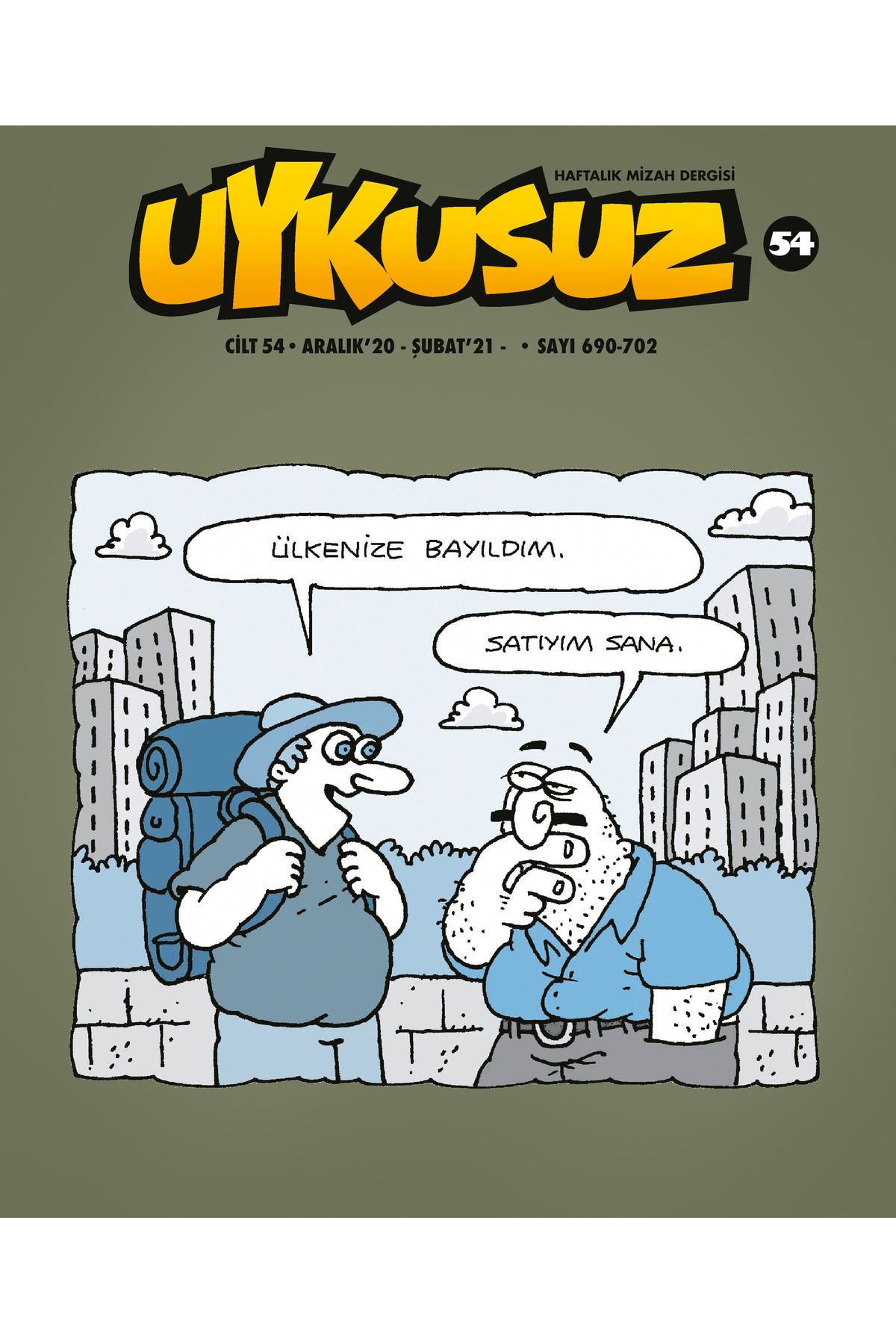 Uykusuz Dergisi Cilt 54