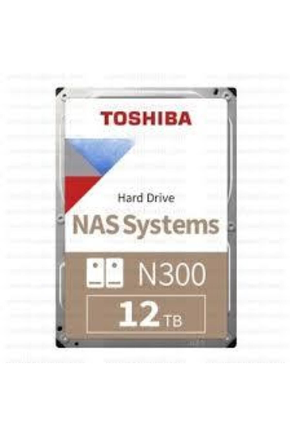 Toshiba 12TB TOSHIBA N300 7200RPM SATA 256MB HDWG51CUZSVA