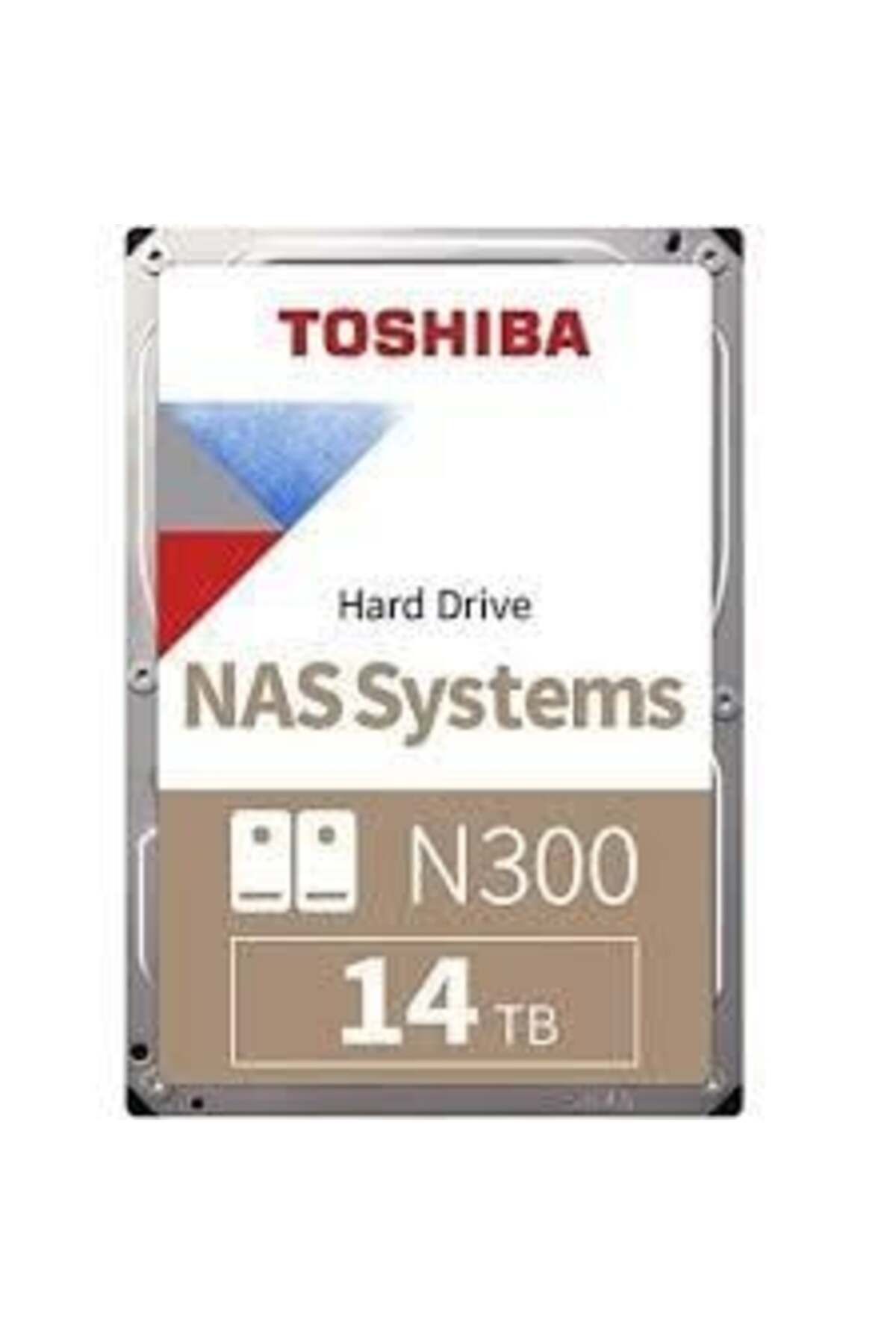 Toshiba 14TB TOSHIBA N300 7200RPM SATA 512MB HDWG51EUZSVA