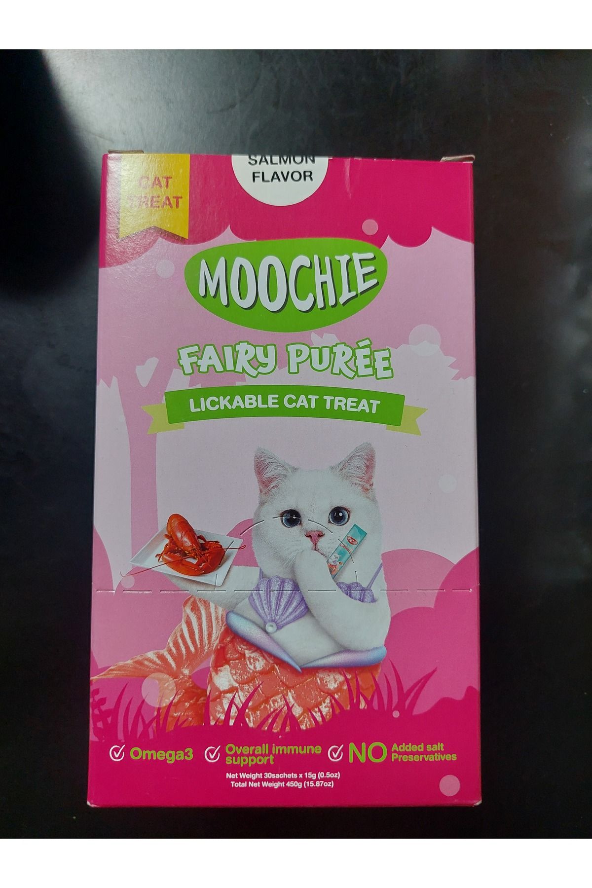 MOOCHIE Kediler İçin Ton balığı&Somon balığı Sıvı Ödül 30'lu