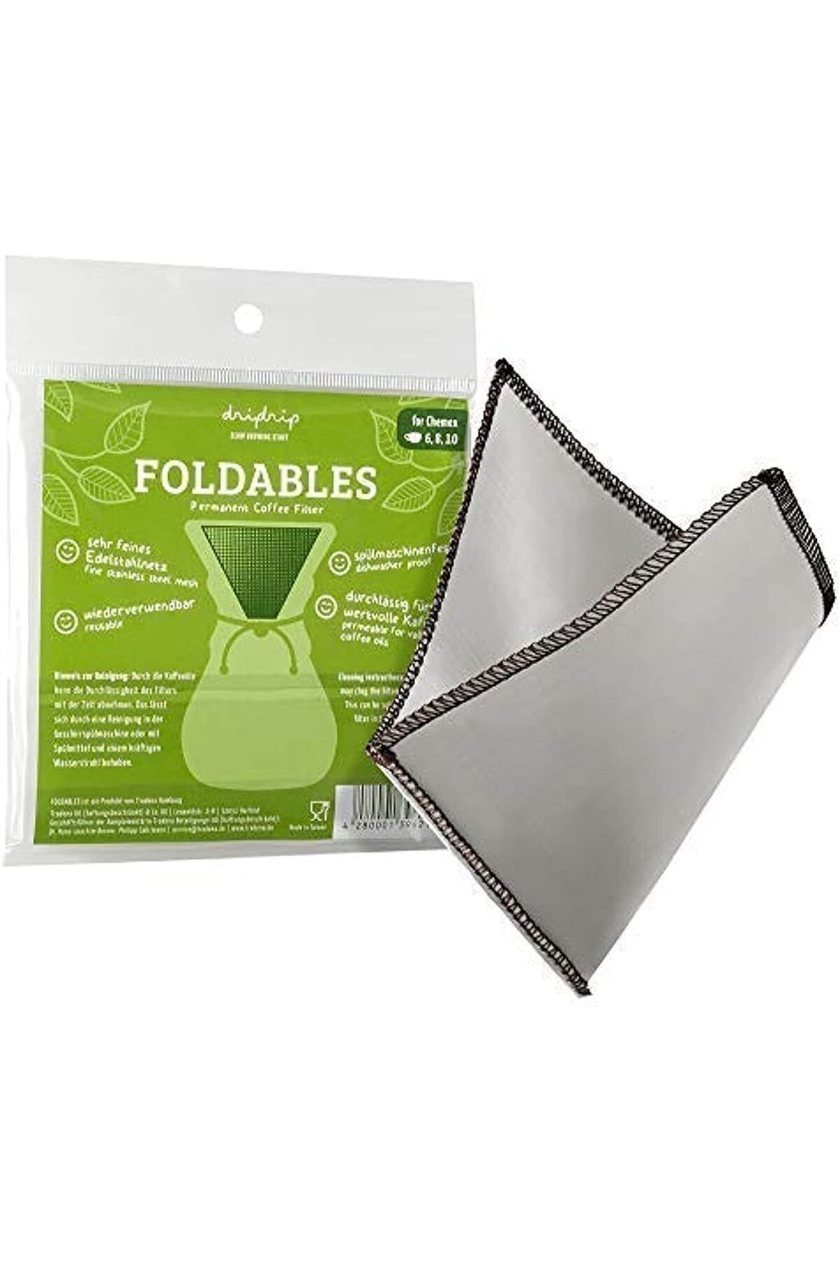 CALRADİA Foldables Çelik Kahve Filtresi (Chemex)