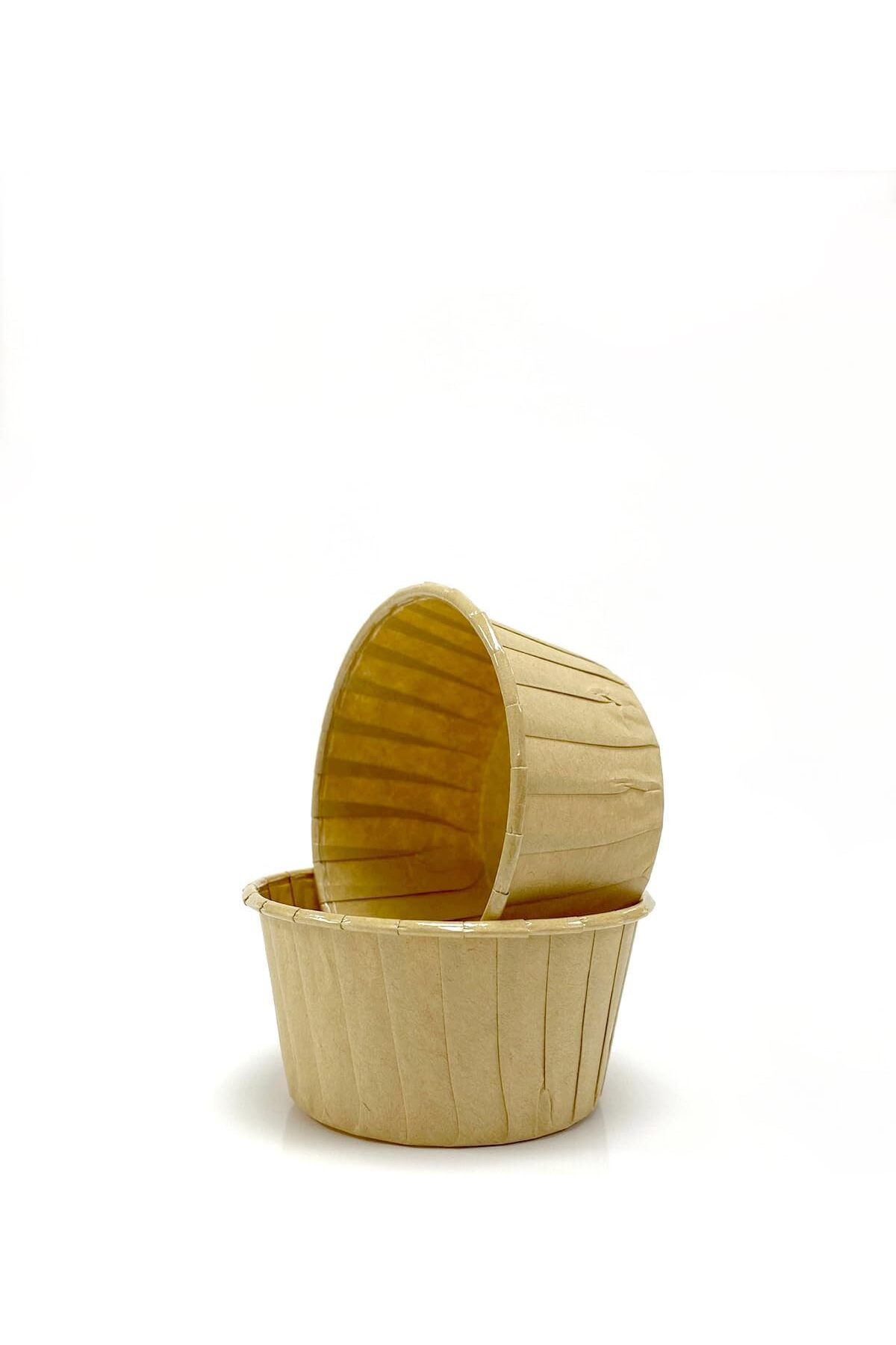 STOREMAX nffashopm Hediye Sepeti 50'li Büyük Boy XL Kraft Muffin Cupcake Kalıbı Jumbo Kek Kapsülü, Airf
