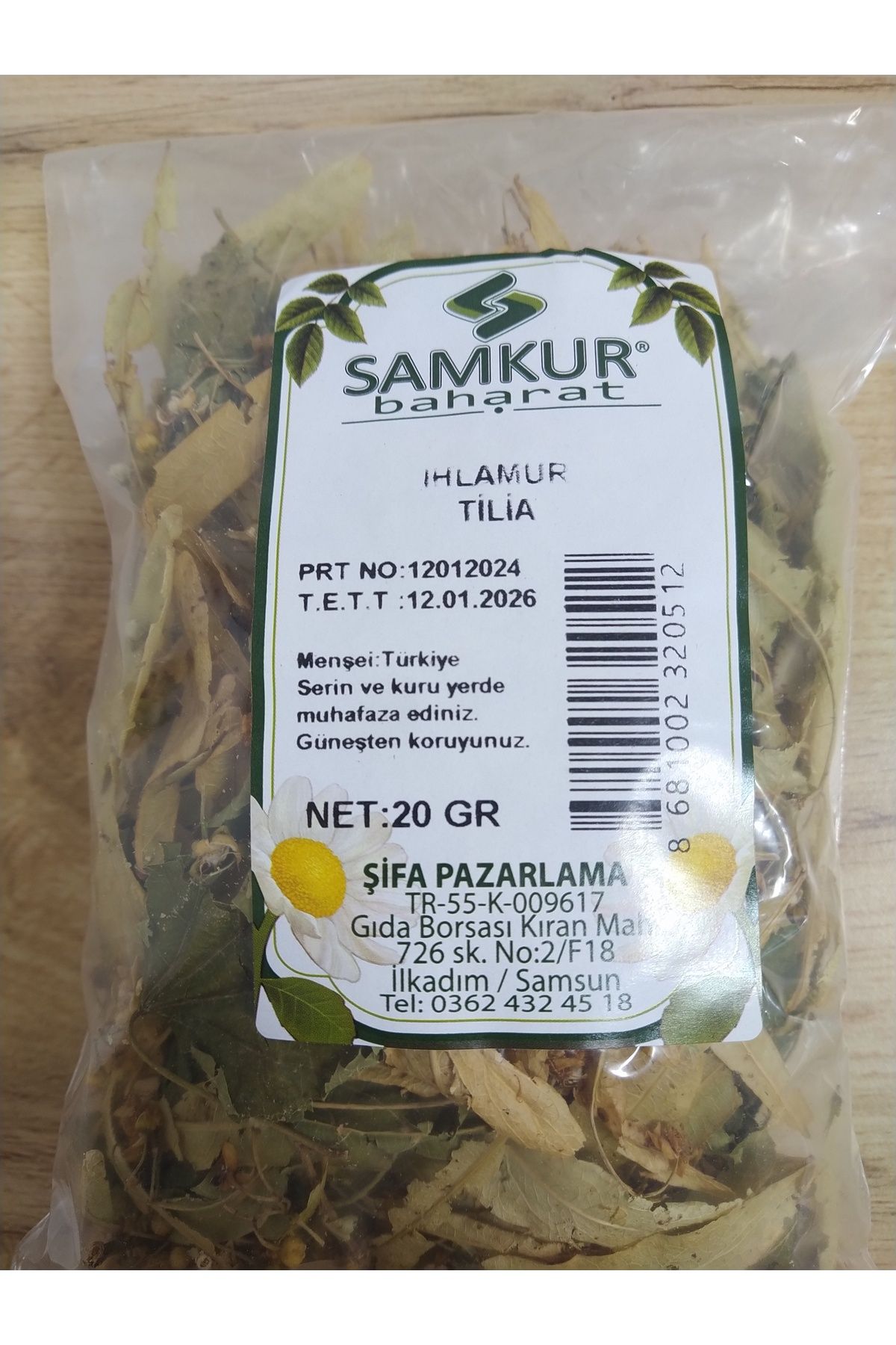 Samkur Baharat Ihlamur Tilia 20gr