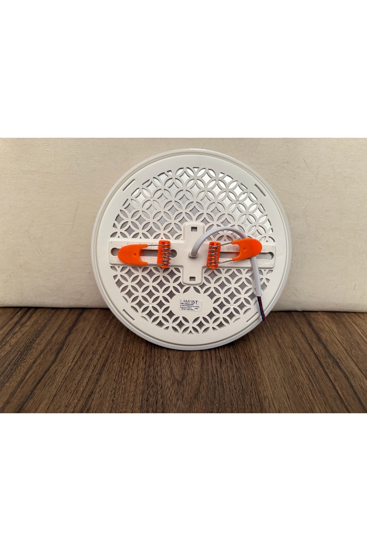 Lampist 24 watt çerçevesiz ayarlanır sıva altı led panel Gün Işığı