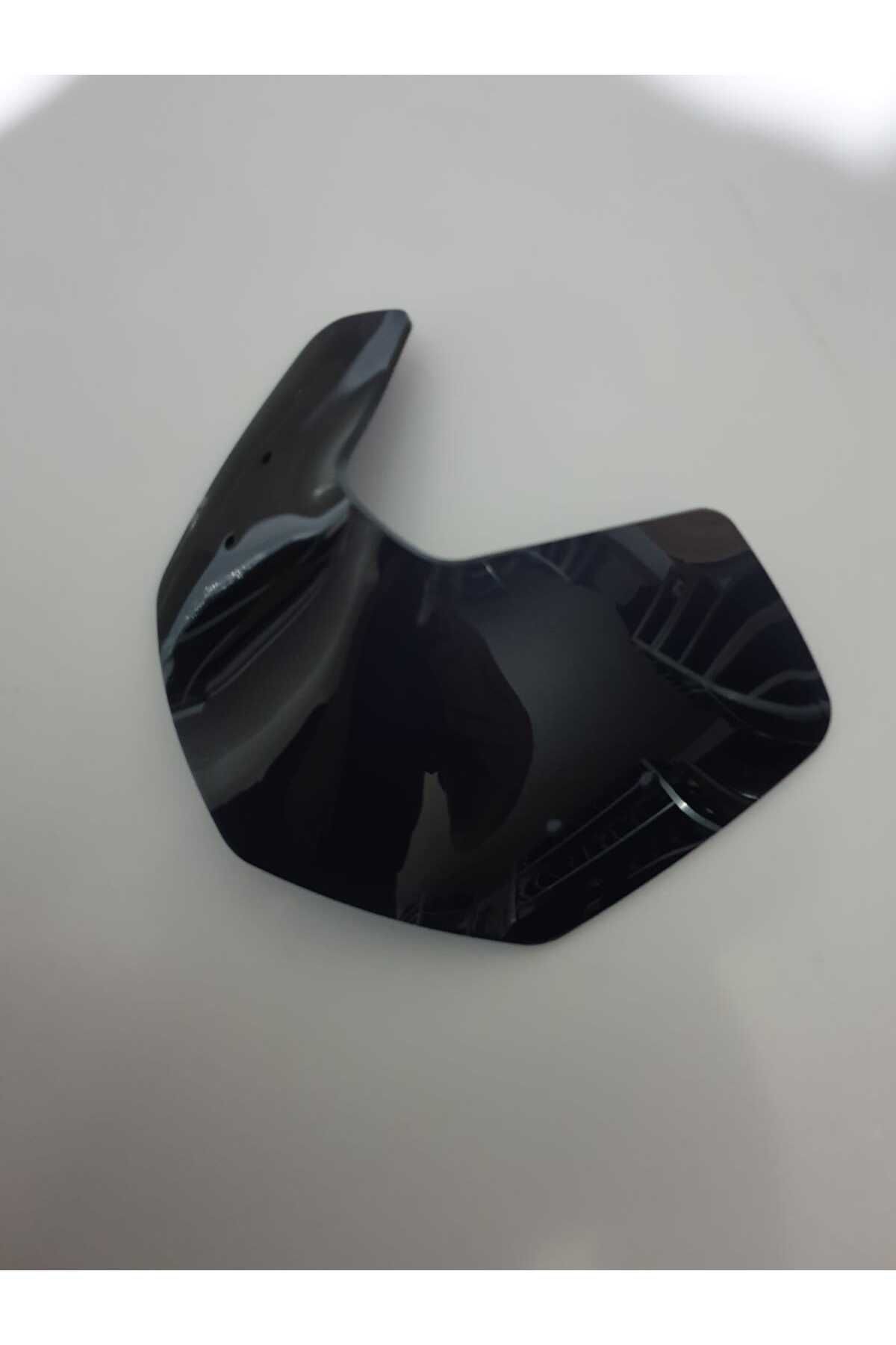 BMW K 1200-1300 R Siperlik Ön Cam 1995-2000 Model 40cm Siyah Renkli 4mm