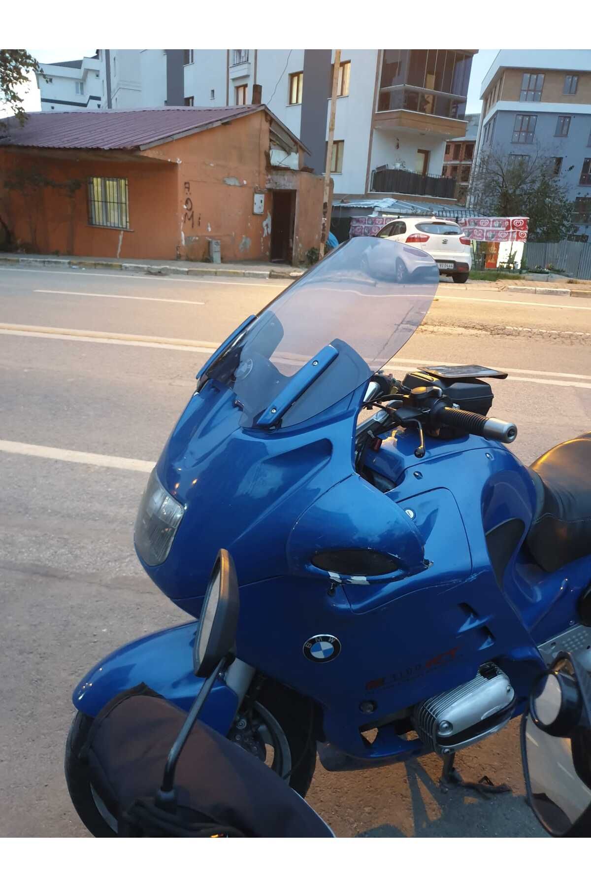 Bmw R 1150 RT Siperlik Ön Cam 2001-2005 Model 40cm Füme Renkli 4mm