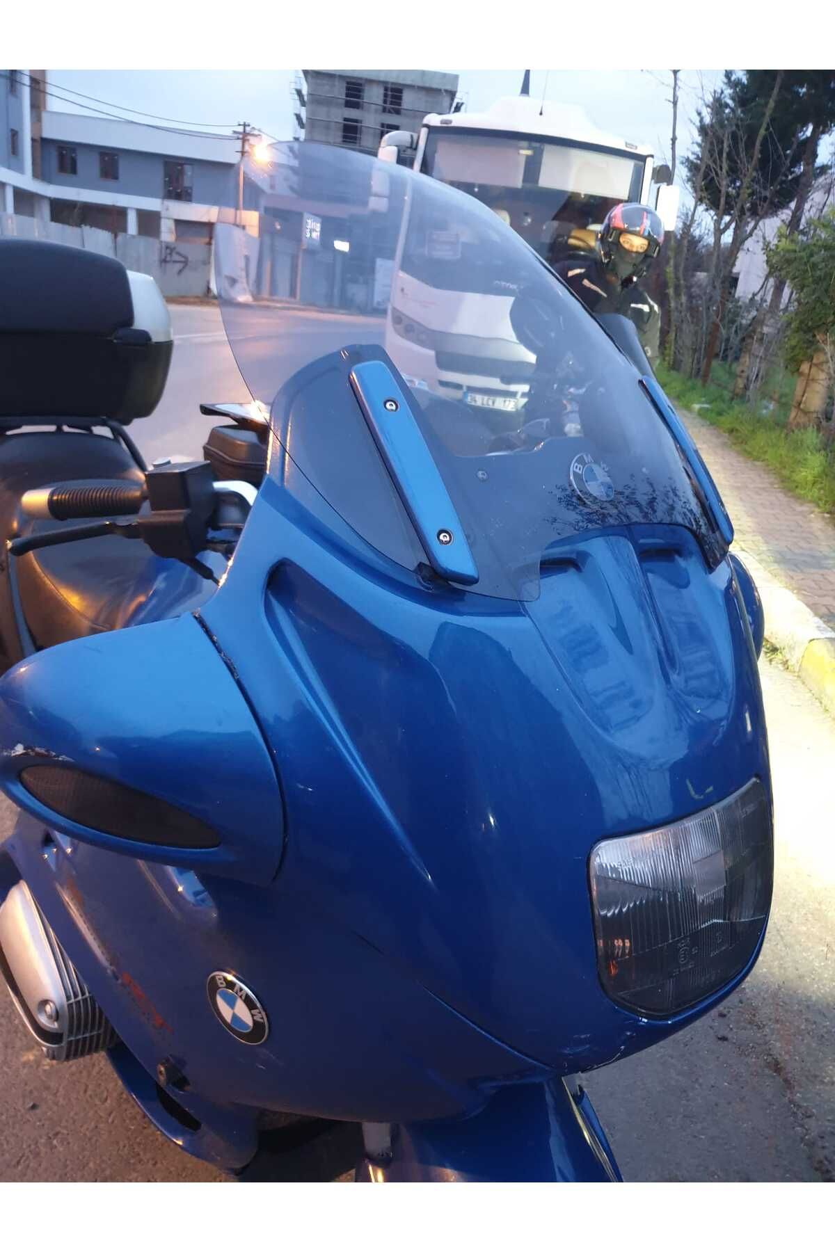 Bmw R 1100 RT Siperlik Ön Cam 1994-2000 Model 40cm Füme Renkli 4mm