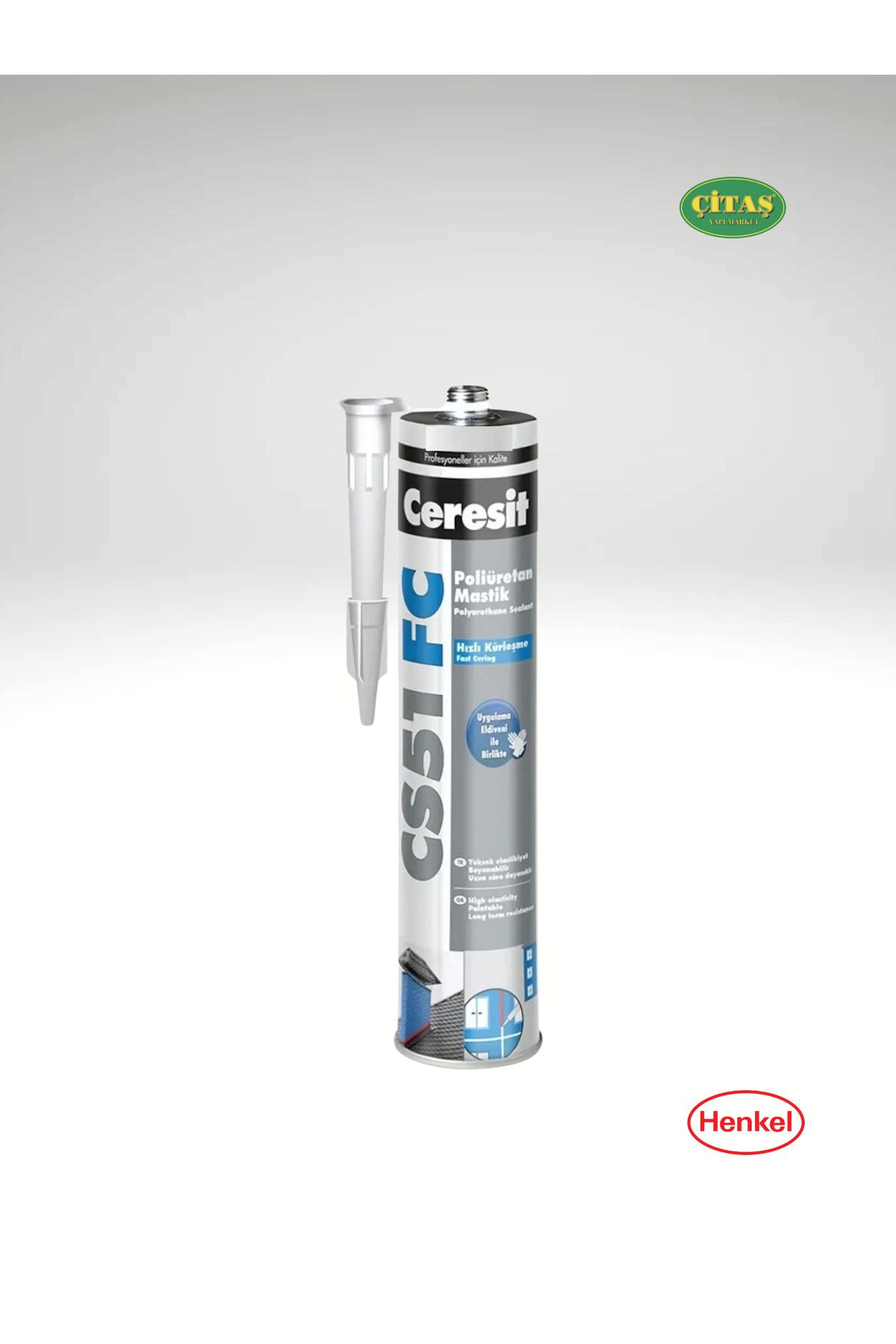 Ceresit Henkel-ceresi̇t Pu Çati Masti̇ği̇ Gri̇ Renk