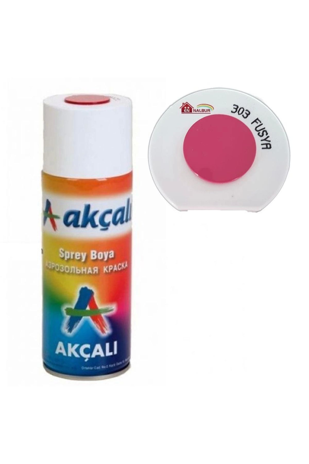 Akçalı Akçalı Sprey Boya 400 ml 303 Fuşya