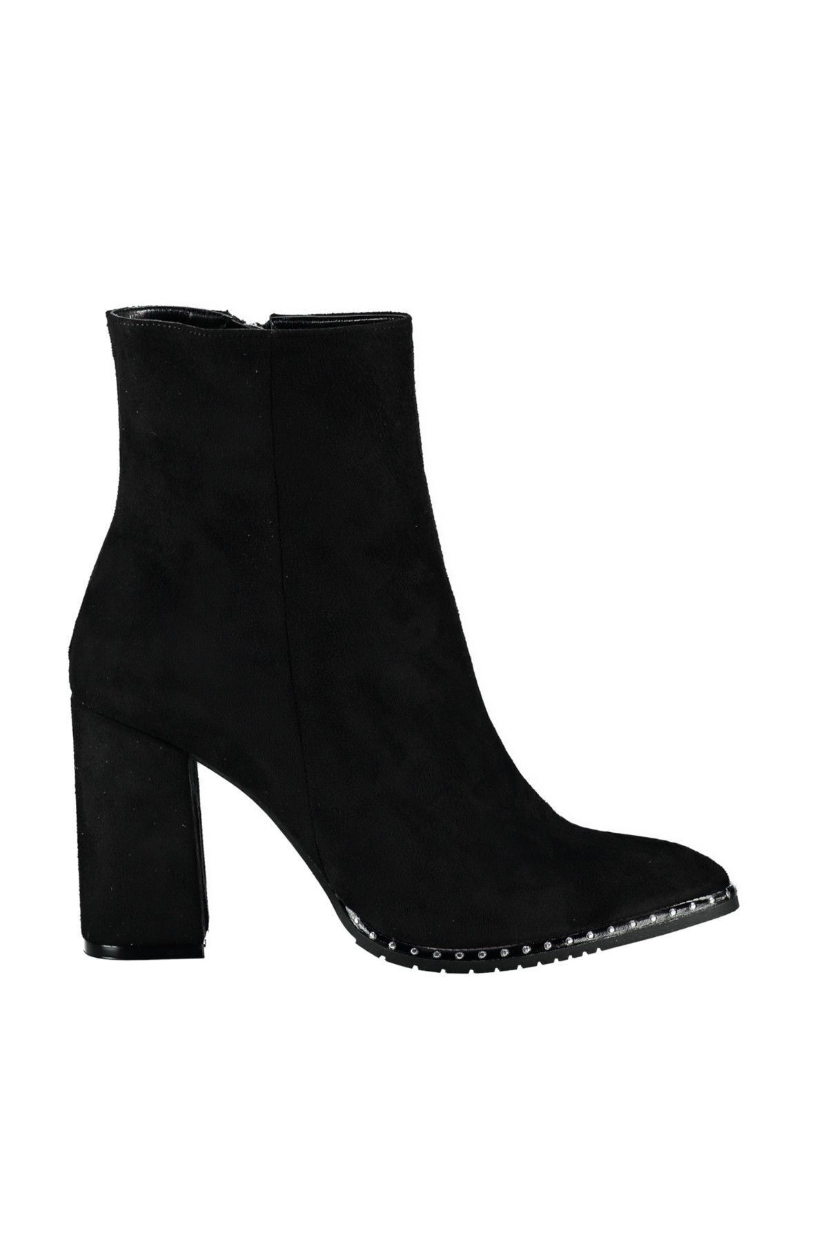 Fox Shoes-Черни дамски боти C654088202 2