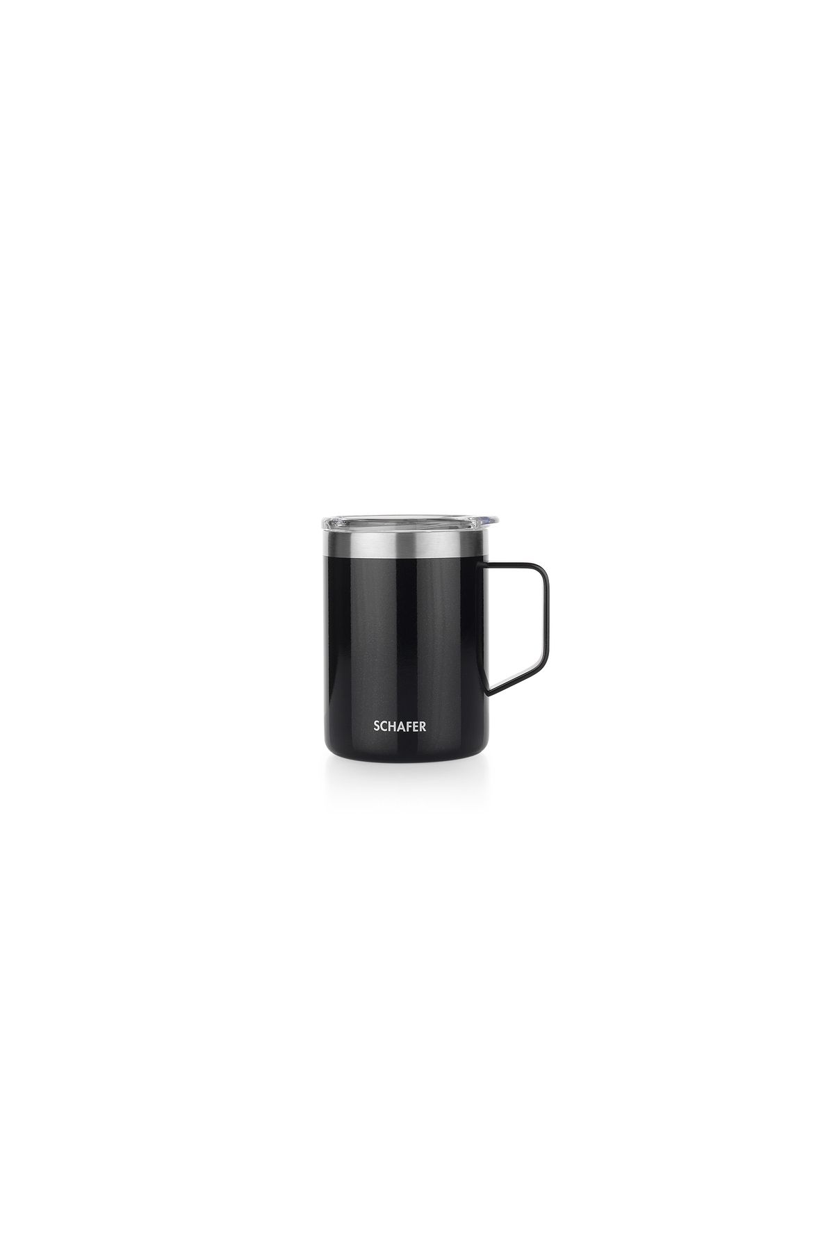 فلاسک مشکی Iron Man Cup Thermos 350 میل سیاه Schafer