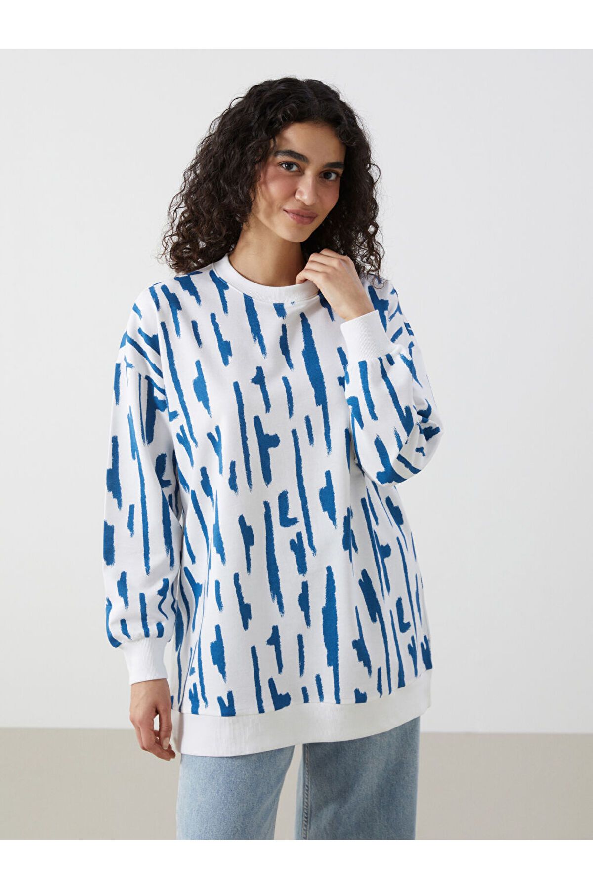 LC Waikiki Kadın 2 İplik Sweatshirt Tunik
