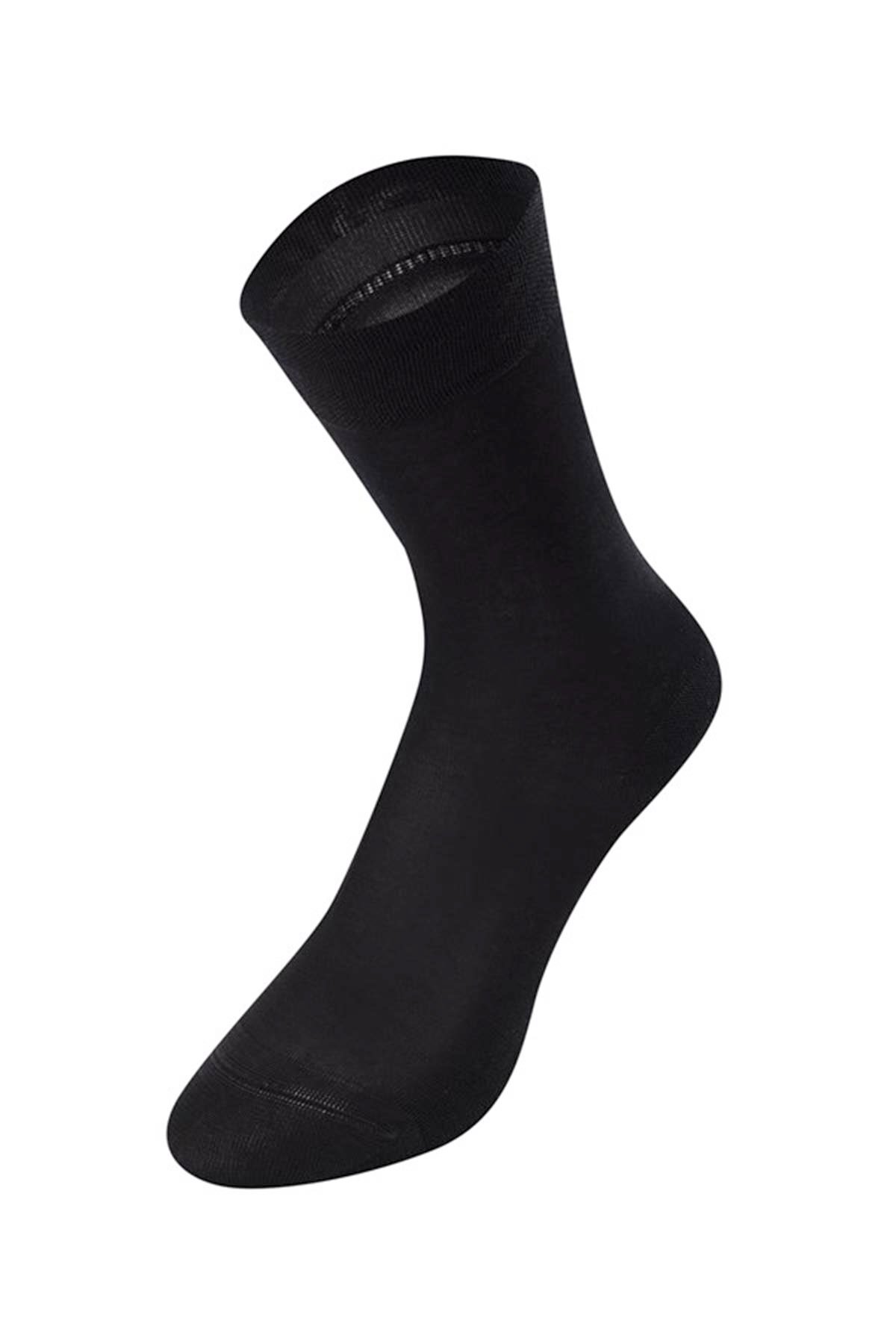 Weweus Siyah Erkek Klasik Çorap 974