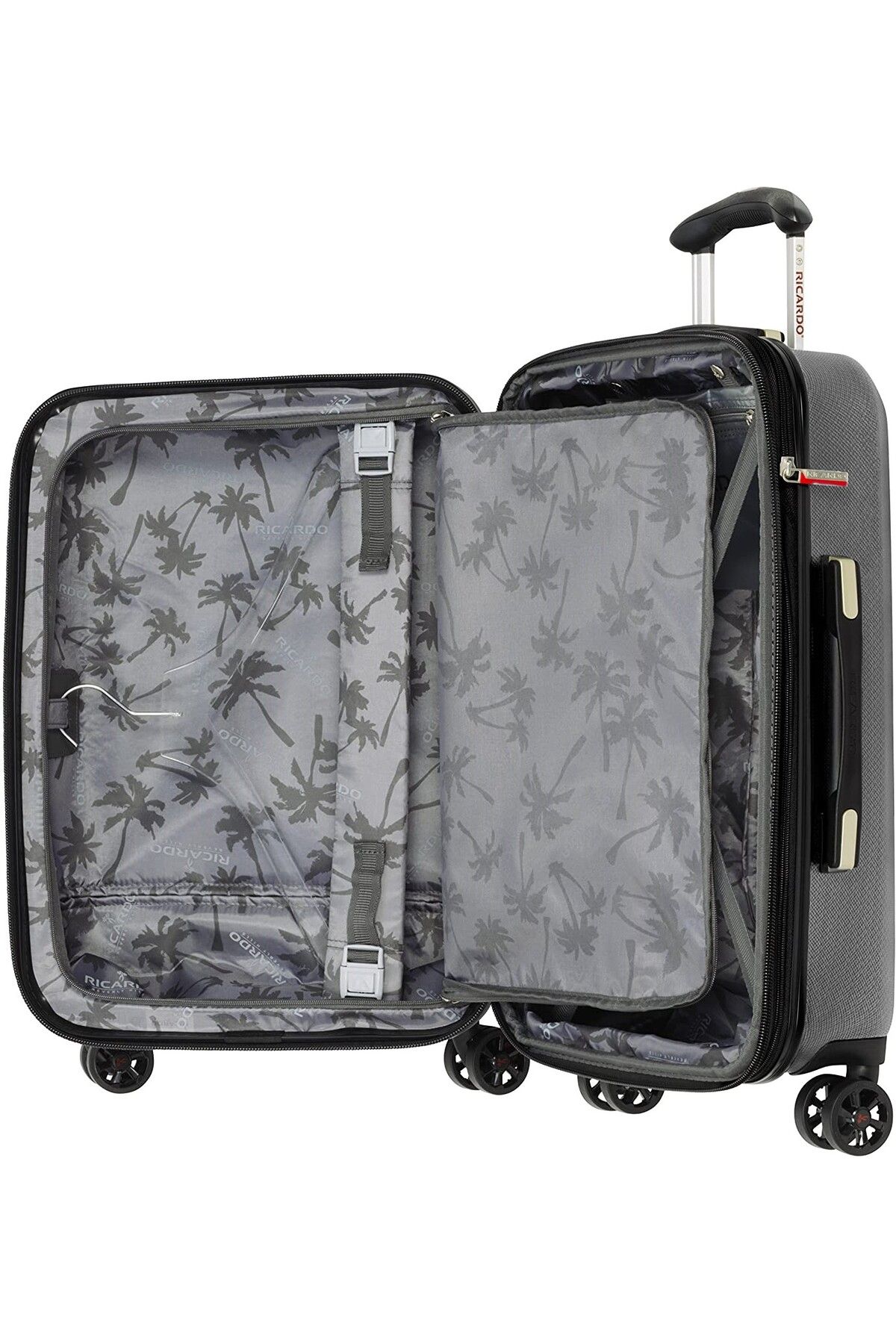 Ricardo-Cabin Bag Polycarbonate with ABS Hardcase Four-Wheeler Spinner Trolley Bag 056-19 4