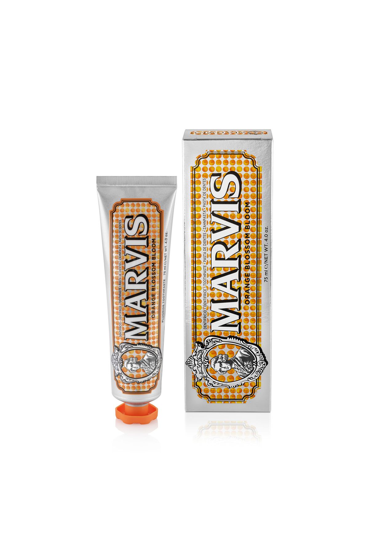 خمیردندان خمیر دندان شکوفه نارنجی 75 میل X 3 ماوریس Marvis