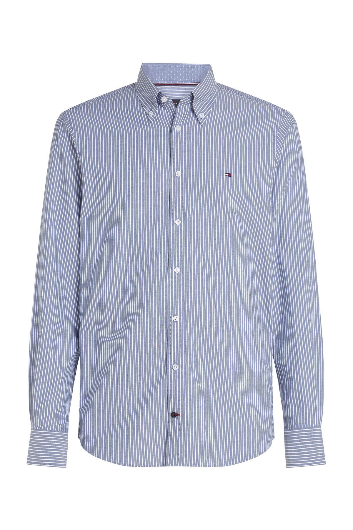 Tommy Hilfiger-CL-W OXFORD STRIPE SF PÓLÓ 4