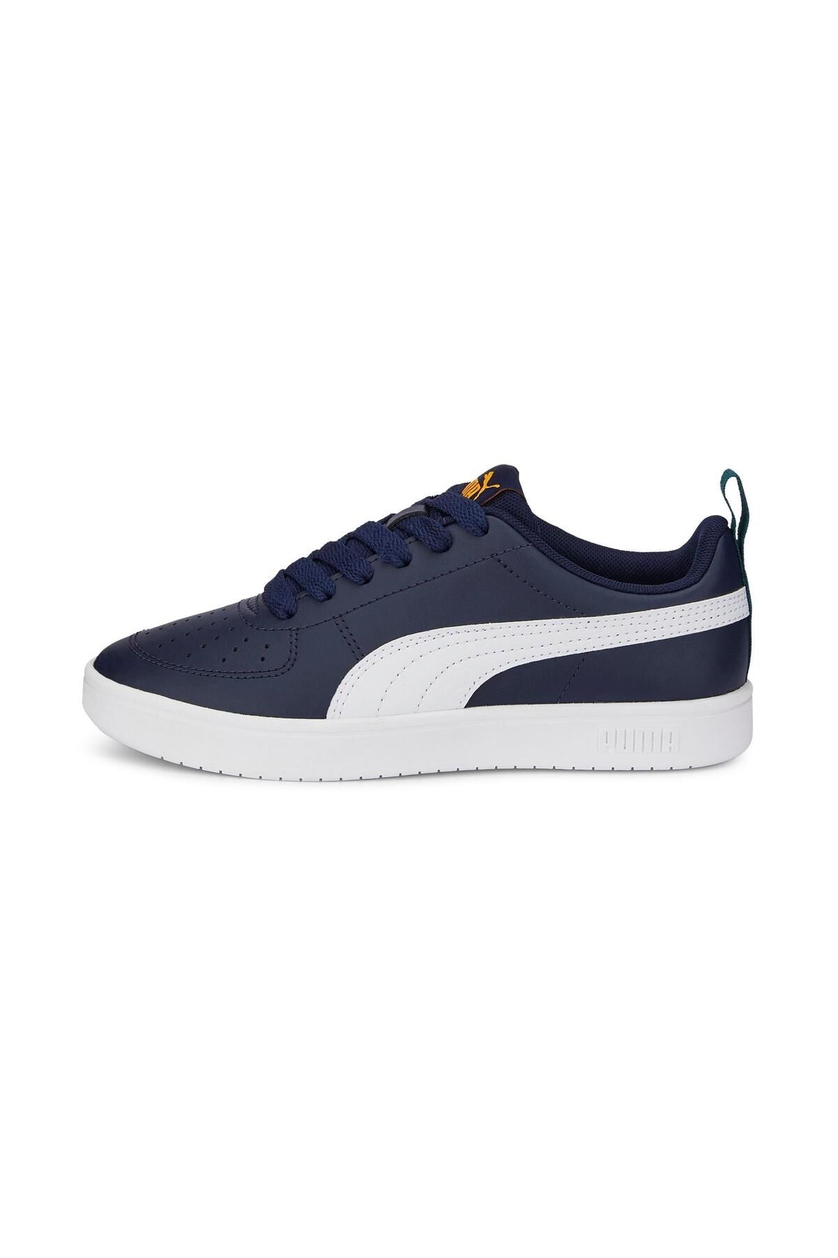 Puma Buty Unisex - Puma Rickie Jr Peacoat-puma White - 38431107 Kobieta - 38,5