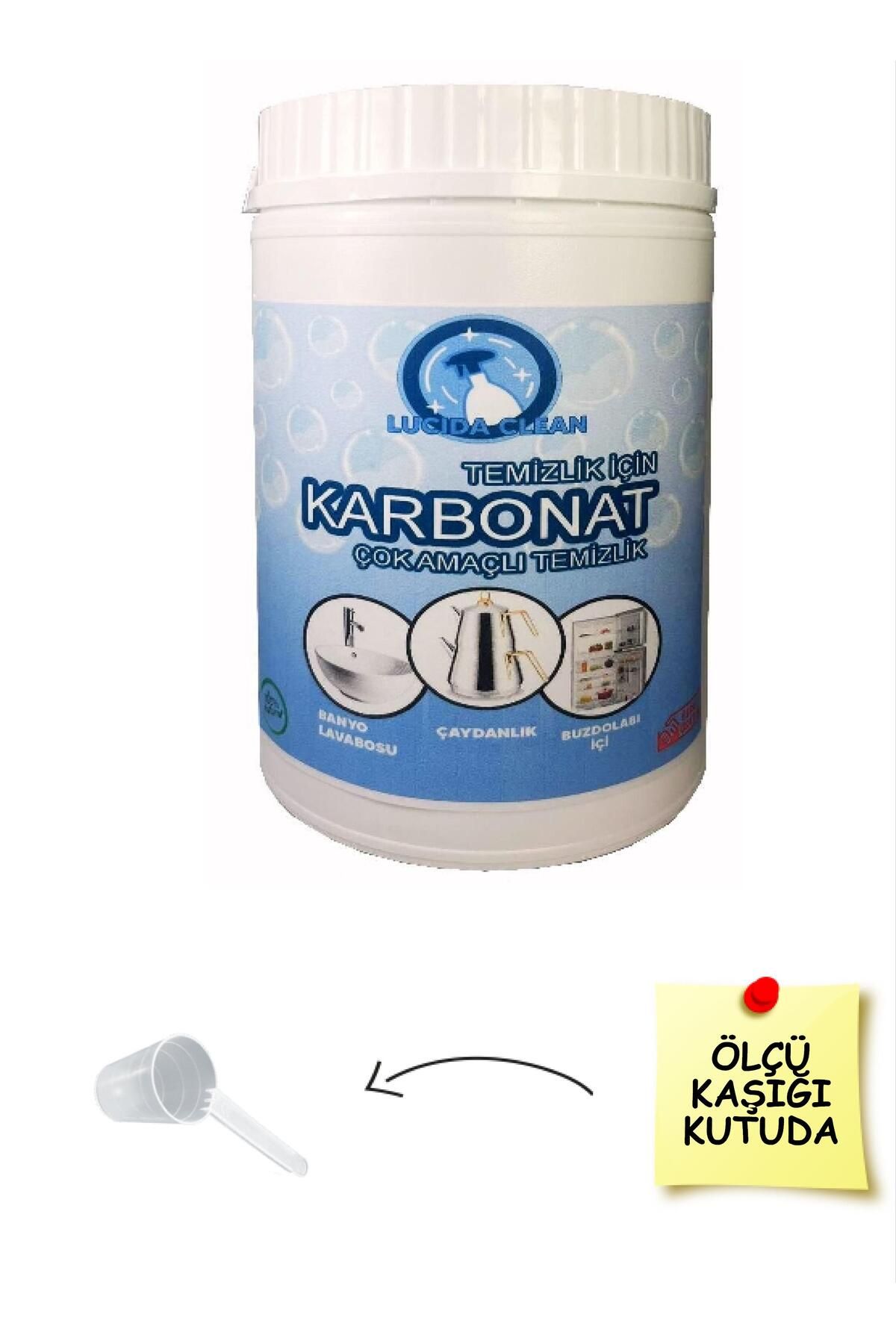 ARI Lucida Clean Çok Amaçlı Temizlik Karbonatı 1 kg.