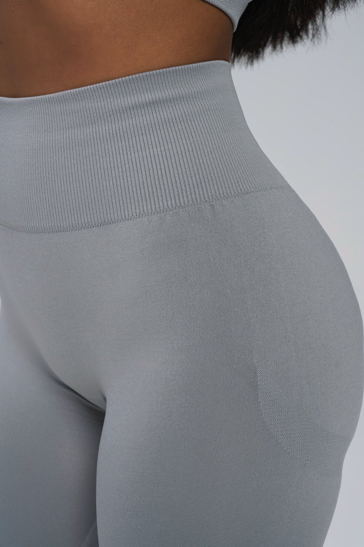 yexech  Büzgülü Seamless Ekstra Kalça Destekli Push-Up Aurora Spor Tayt - Görsel 6