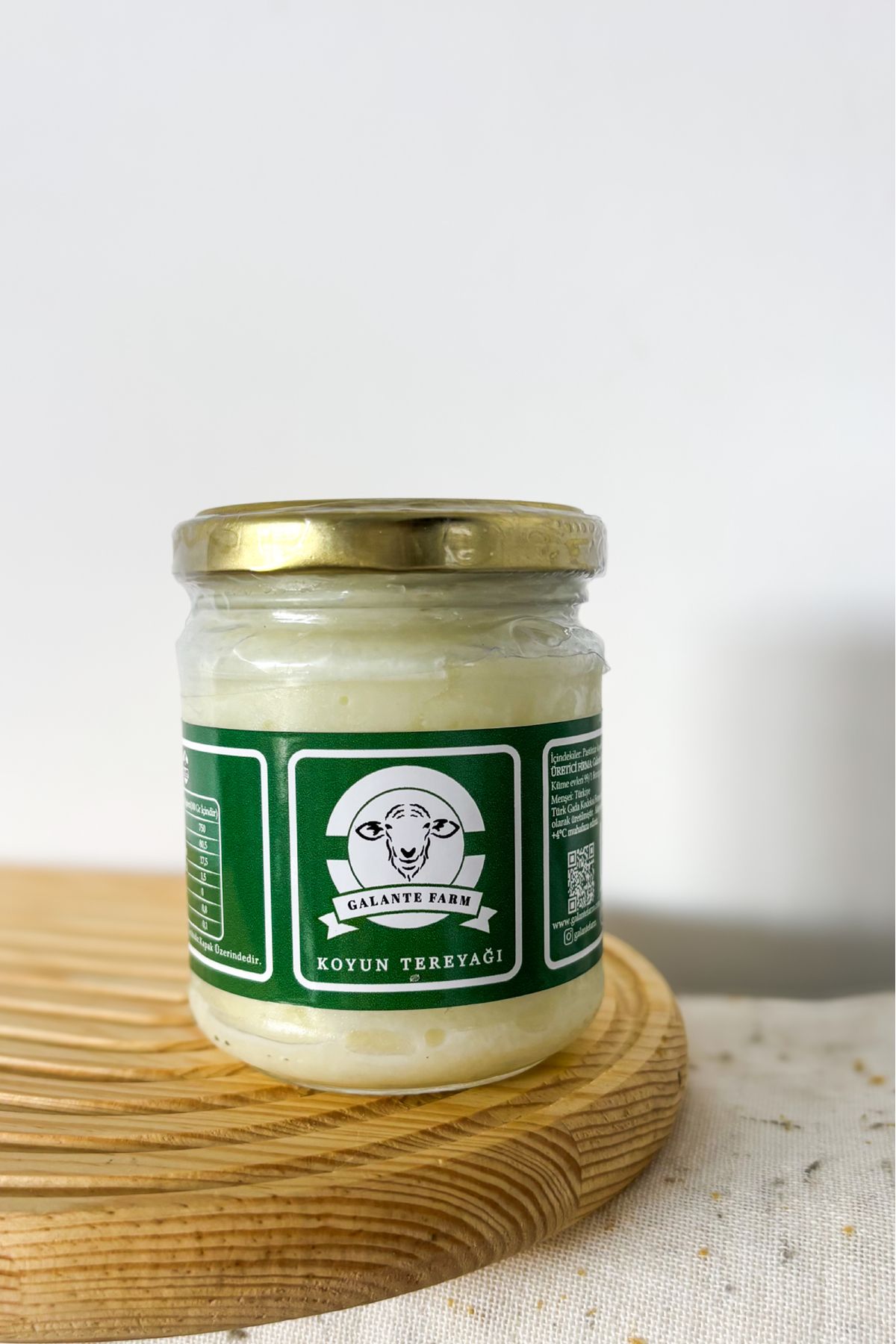 GALANTE FARM Koyun Tereyağı / Sheep Butter (200GR)