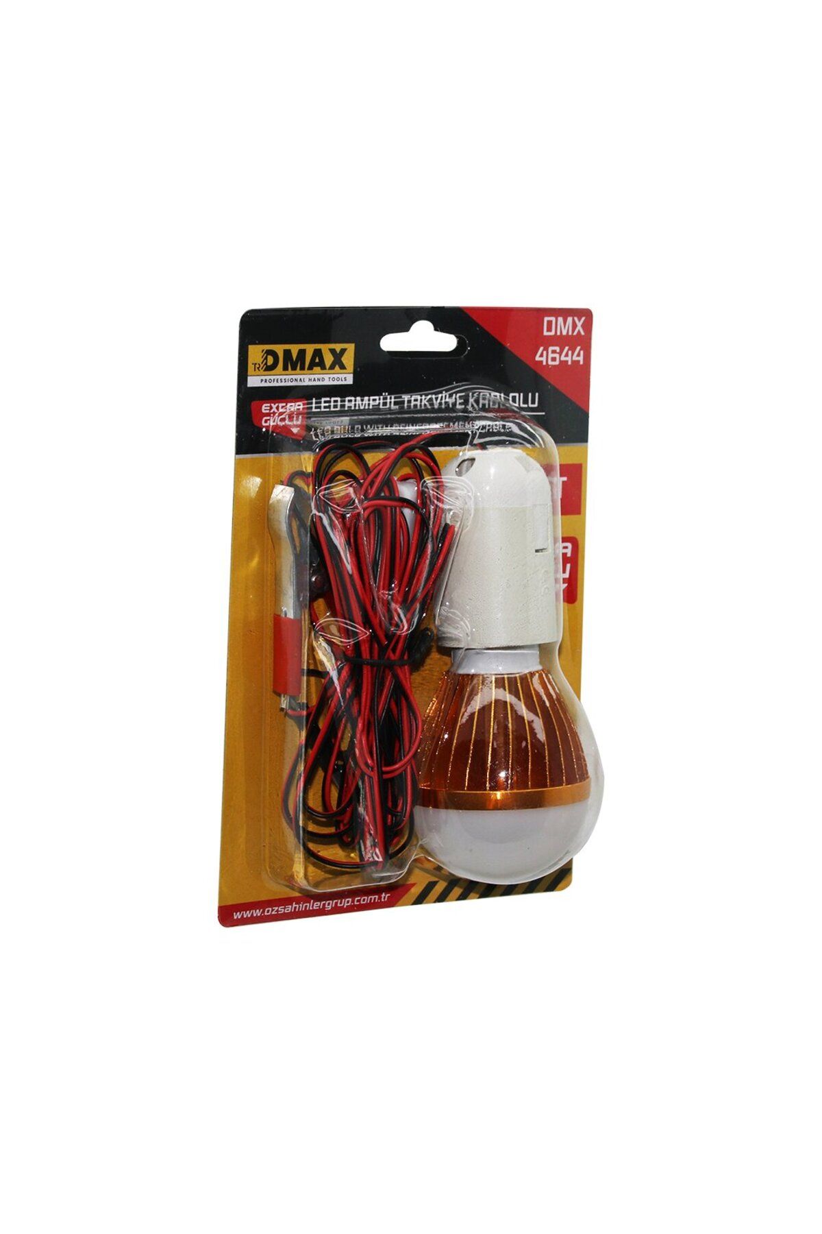 BYR Fırsat Byr Seyyar - Led Lamba Akü Takviye Kablolu= 4Mt 12V - 5W (4172) Yeni