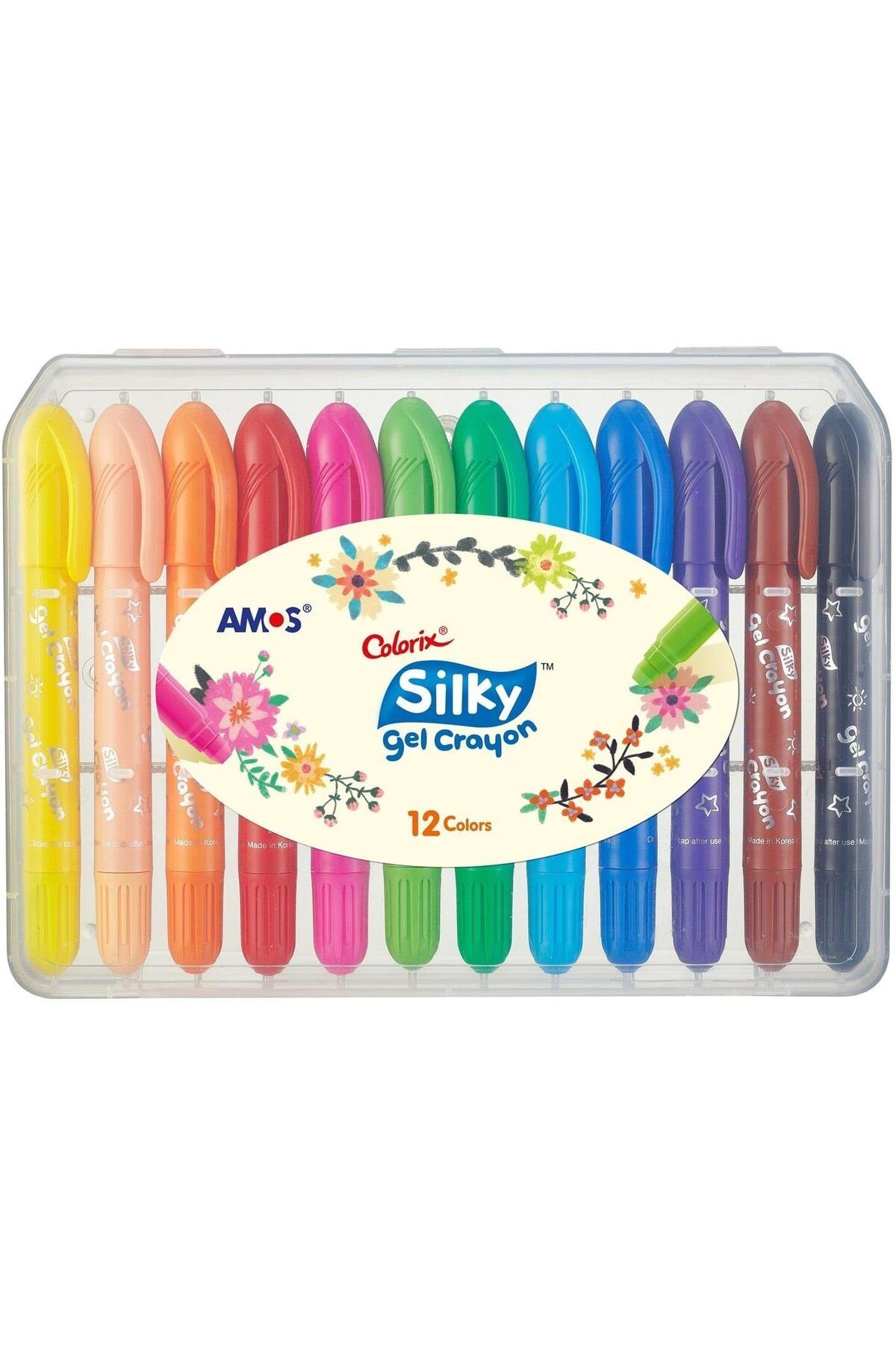 STOREMAX mhmtshp OFIS VE OKUL Amos Cst12 Colorix Üçü Bir Arada Silky Twister 12'Li, 12 Renk trndybuy 10535