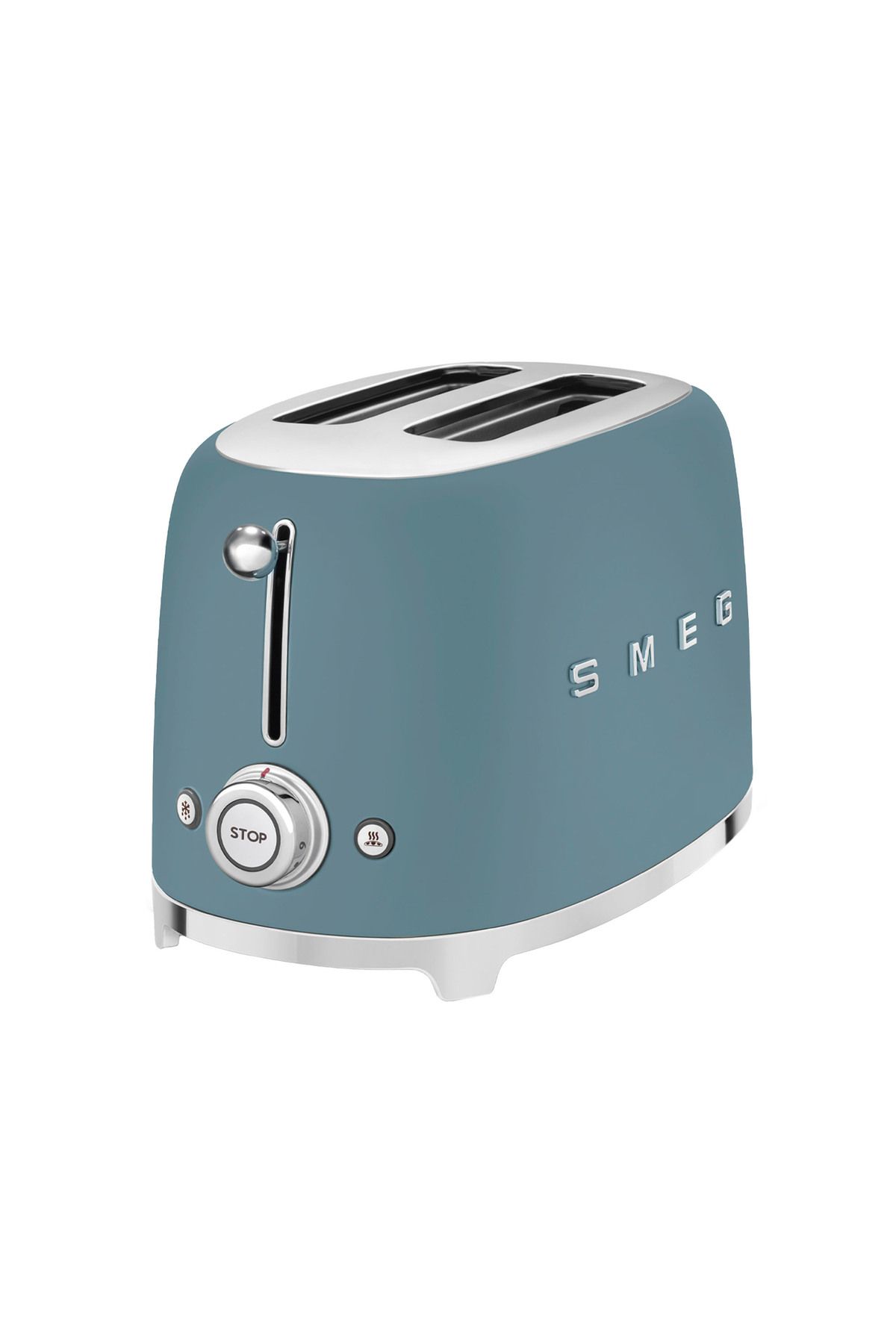 SMEG Mat Storm Blue 1x2 Ekmek Kızartma Makinesi