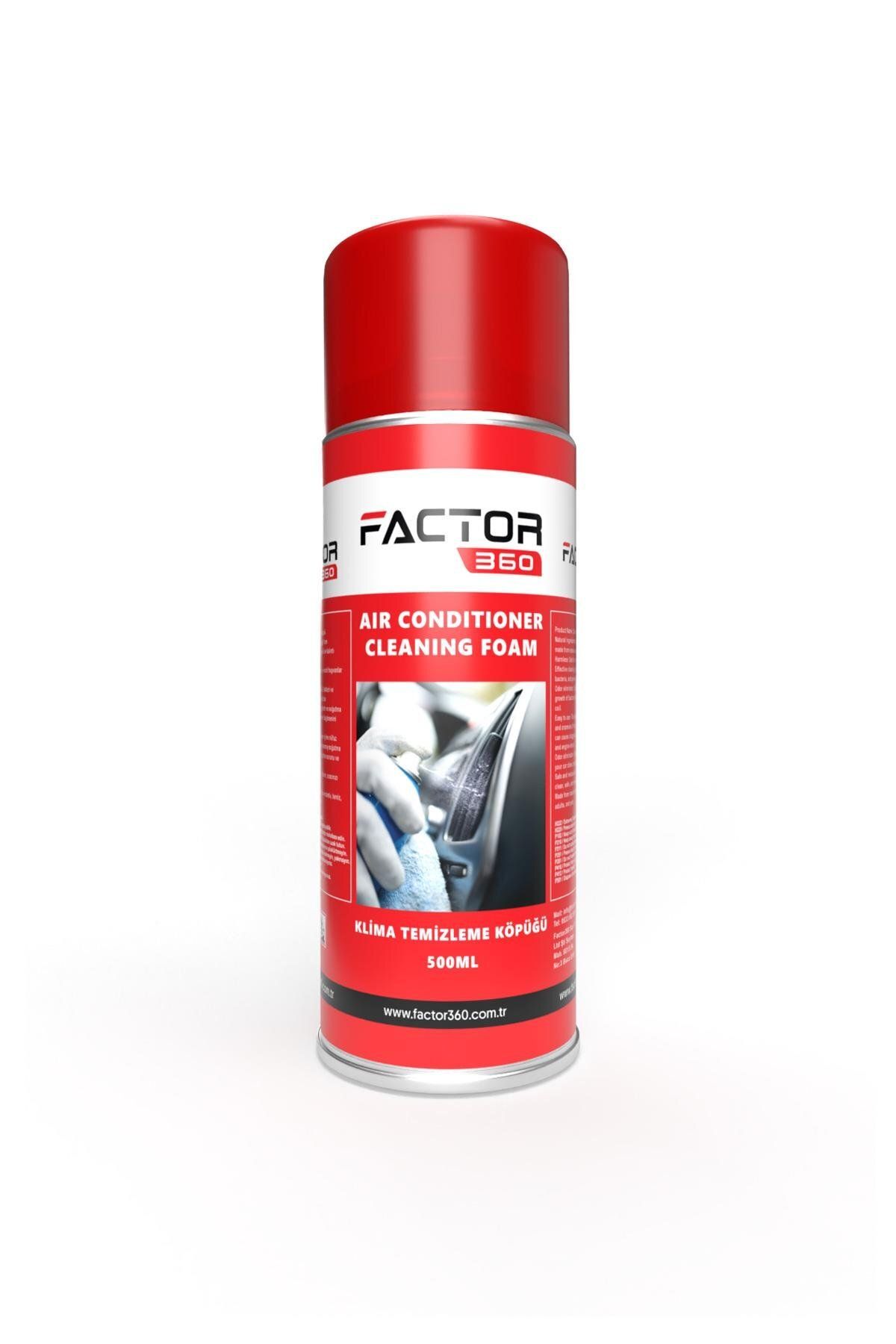 Factor360 Araç Klima Temizleme Köpük Sprey (Air Conditioner Foam) 500ml