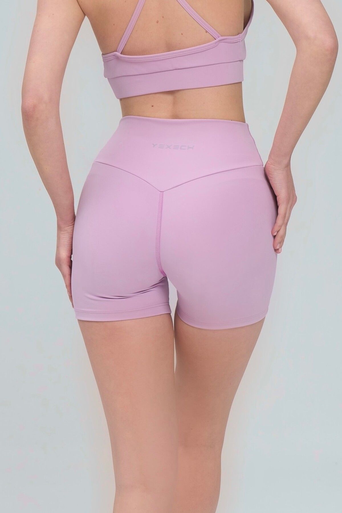 YEXECH-Straight Push-Up Verve Short Shorts 3