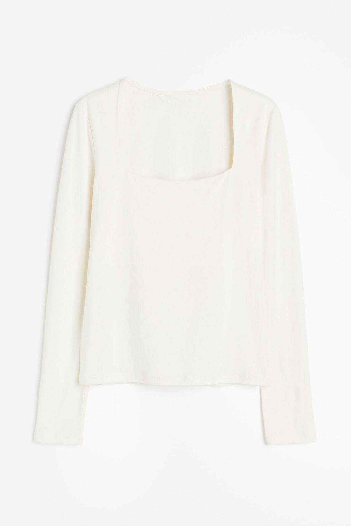 H&M-Long-sleeved jersey top 6