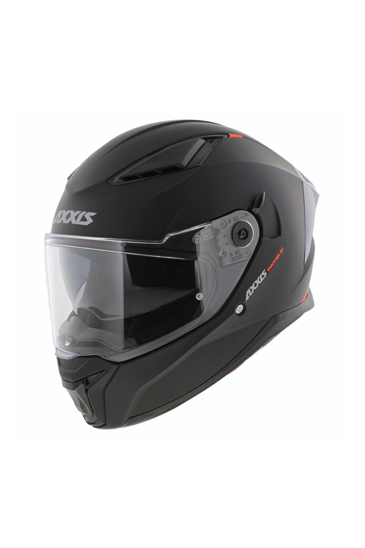 Axxis Panther SV Solid A1 Matt Black Güneş Vizörlü Full Face