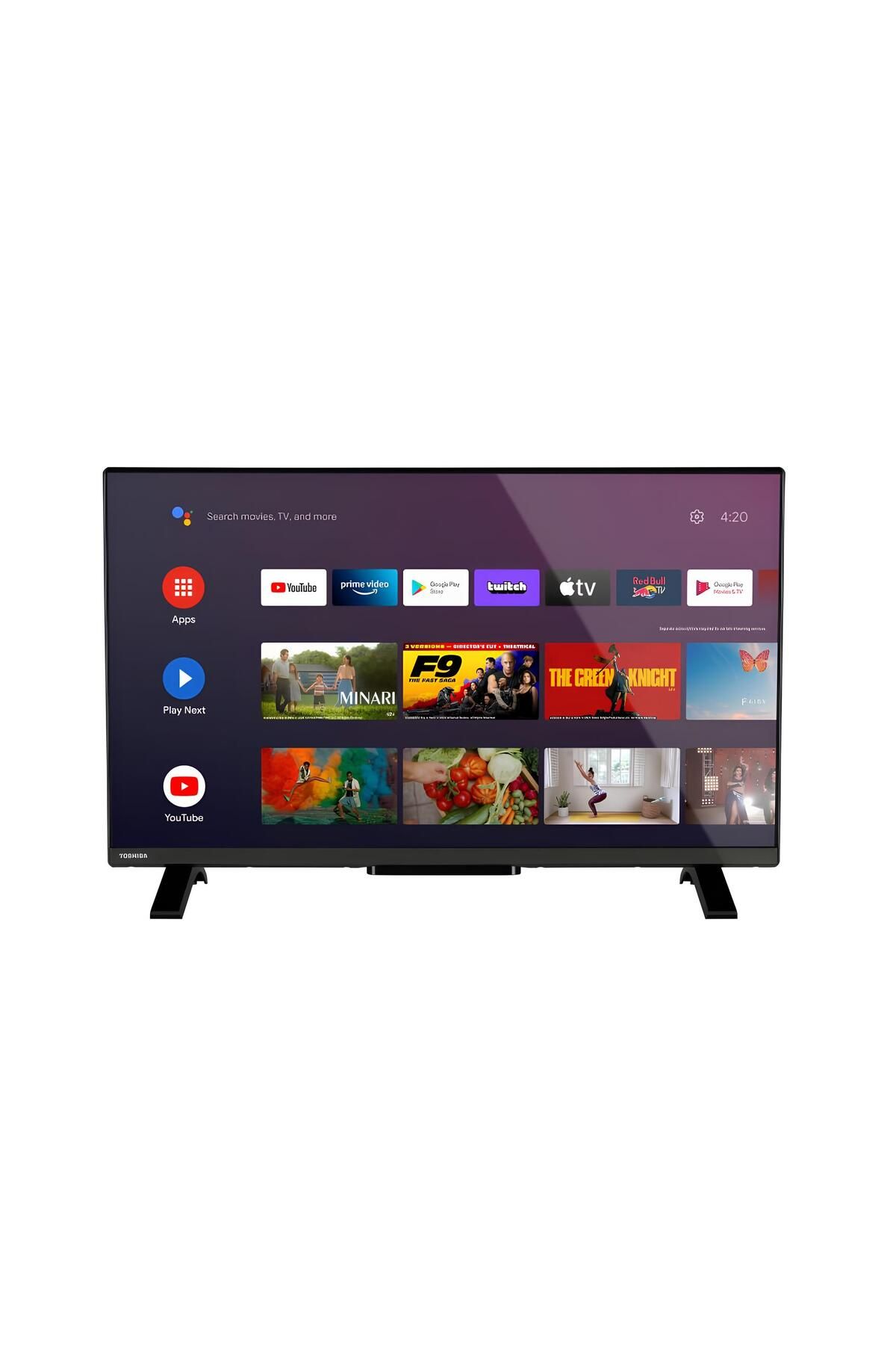 Toshiba 32LA2E63DT Full HD 32" 82 Ekran Uydu Alıcılı Android Smart LED TV