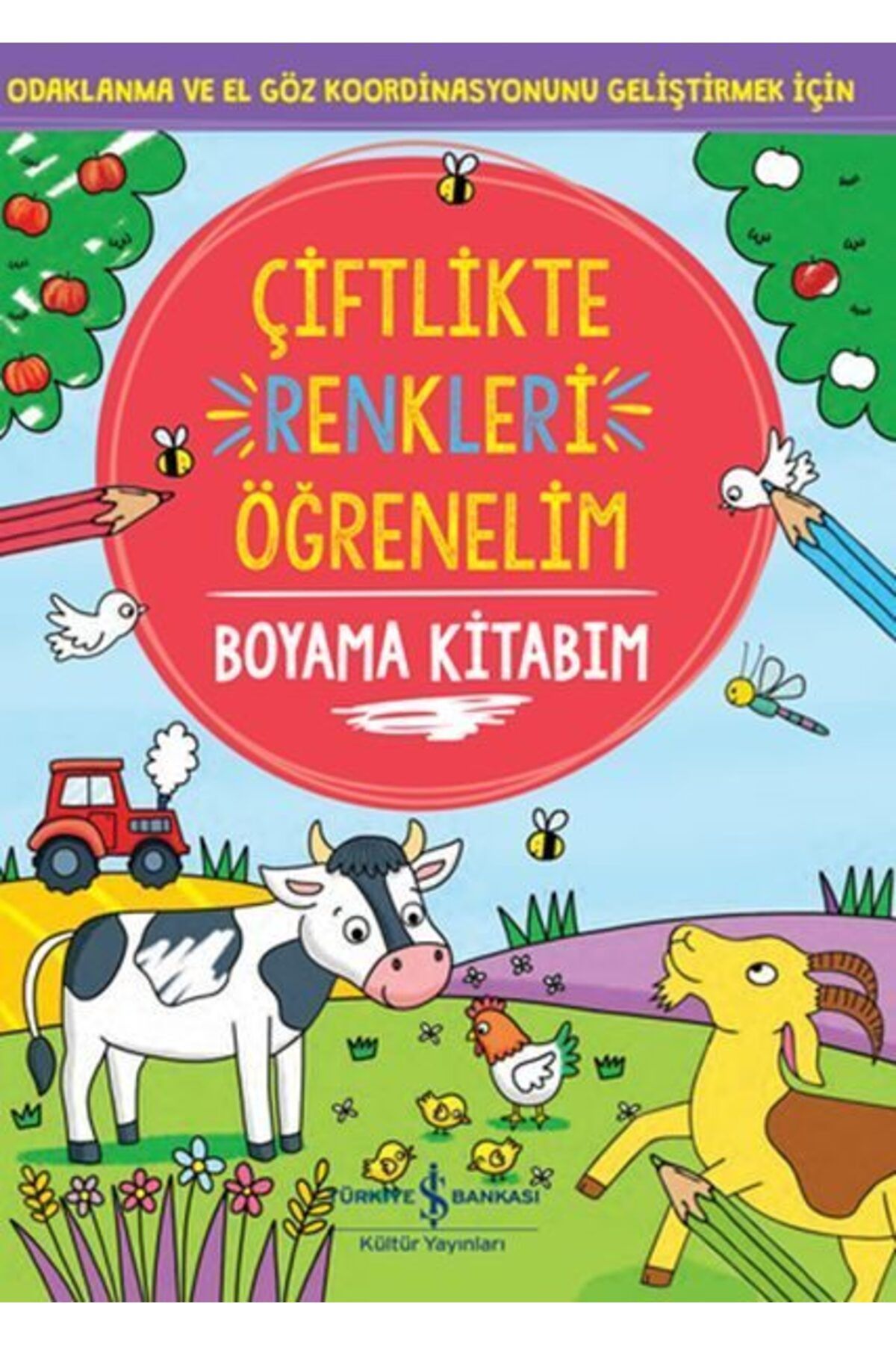 Destek Yayınları Çiftlikte Renkleri Öğrenelim Boyama Kitabım