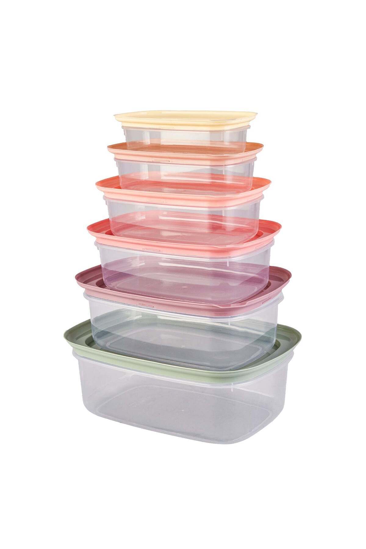 Karaca Set Containere De Depozitare Vicks Light, 6 Bucăți, Multi - One Size