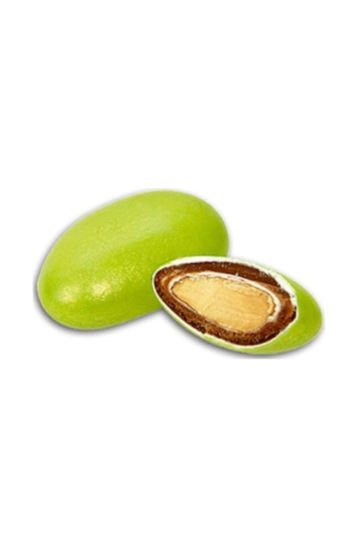 Çikolatalı Badem Şekeri (Yeşil) 100 GR