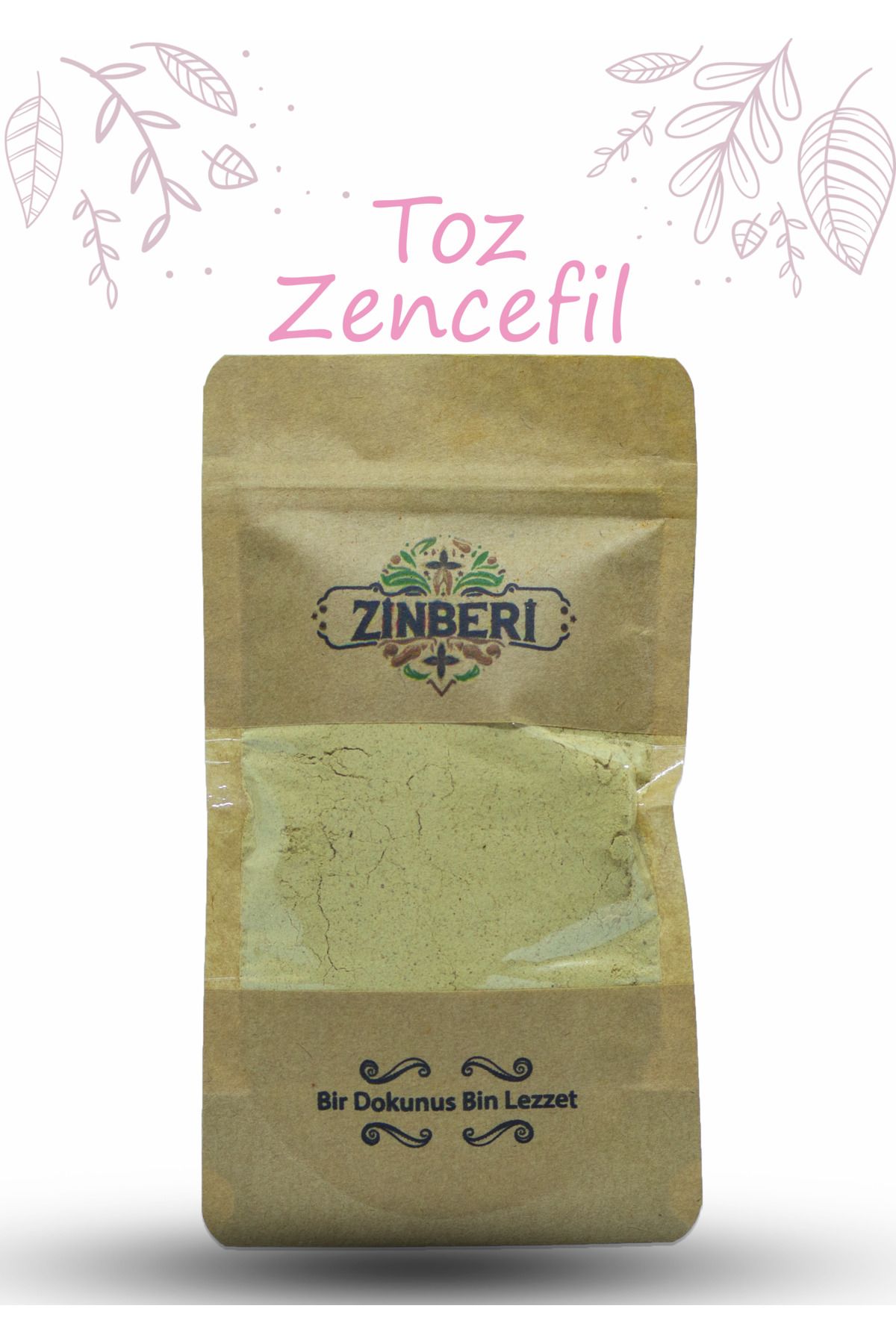 Zinberi Zencefil Toz 100 gr