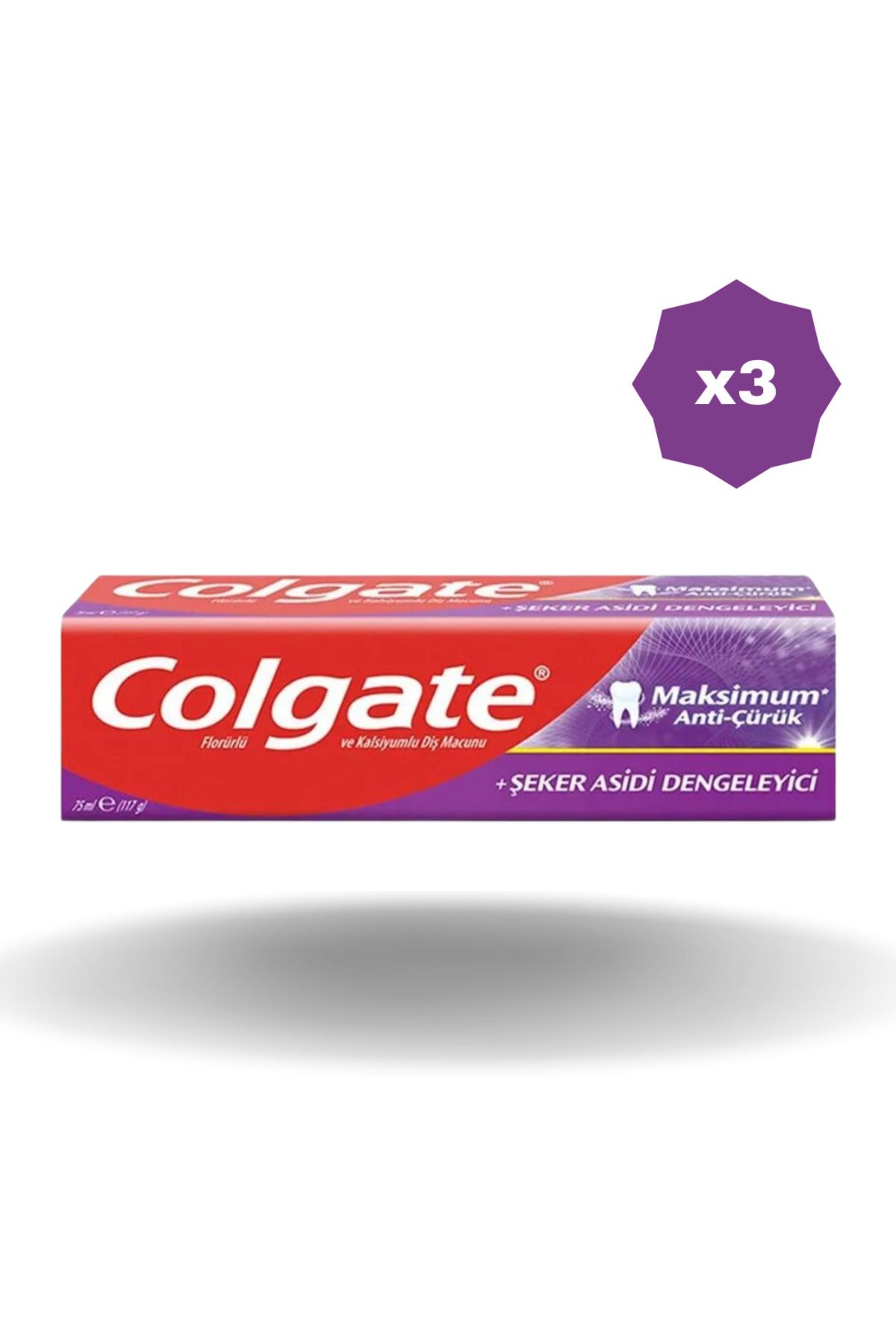 Colgate DİŞ MACUNU MAX ANTİ ÇÜRÜK 75ML - (3 ADET)