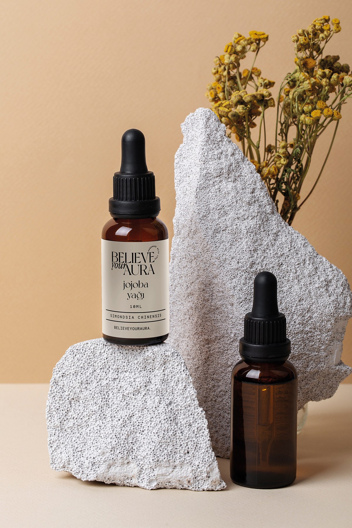Jojoba Yağı - %100 Saf ve Doğal Cilt ve Saç Bakım Yağı - Jojoba Oil - 10 ml — ATYJJB — تصویر 5 از 6