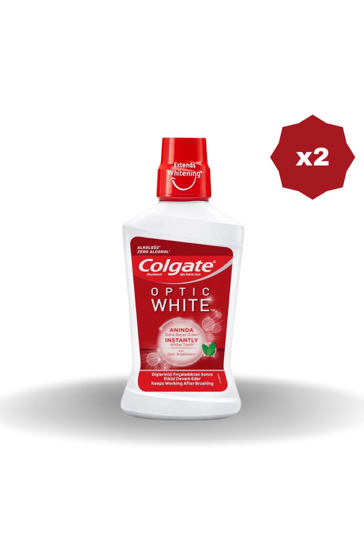 Colgate Plax Opti̇k Beyaz 250 Ml - (2 Adet)