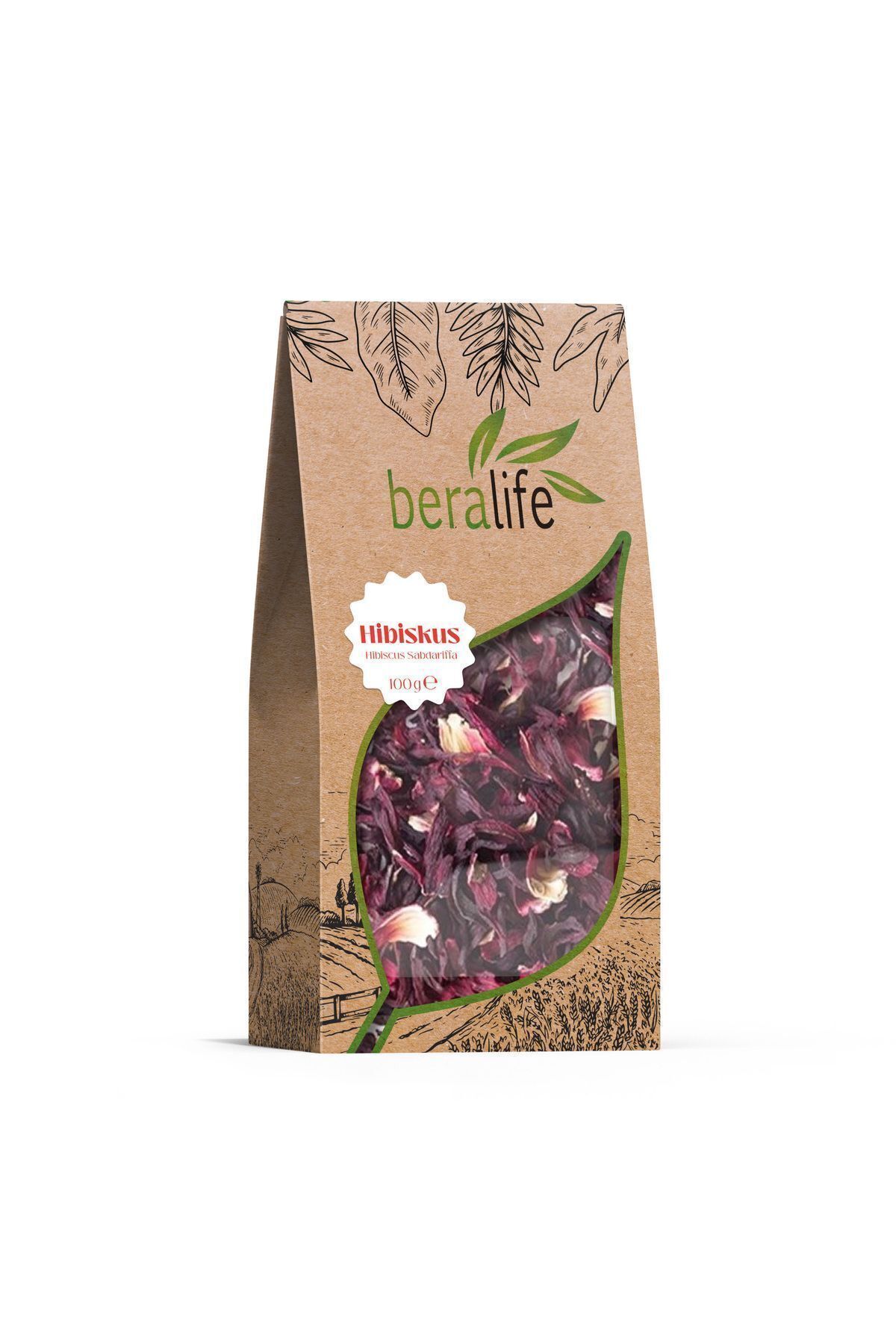 BERALİFE Hibiskus - 100gr Hibiskus