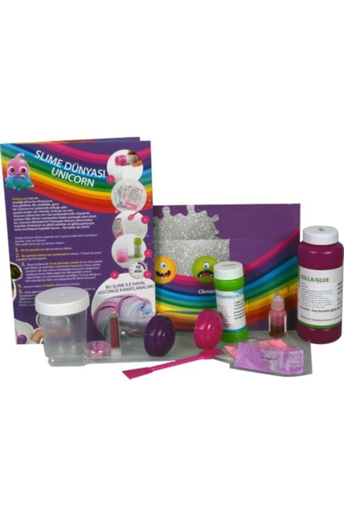 CLEMENTONI-Science And Game Super Colorful Slime 64812 Licensed Product 2