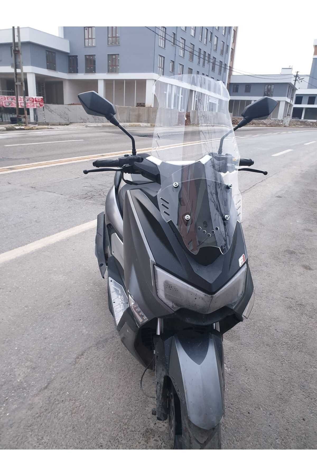 Arora ZRX 200 Siperlik Ön Cam 2022 Model 75cm Şeffaf Renkli 4mm UZUN CAM
