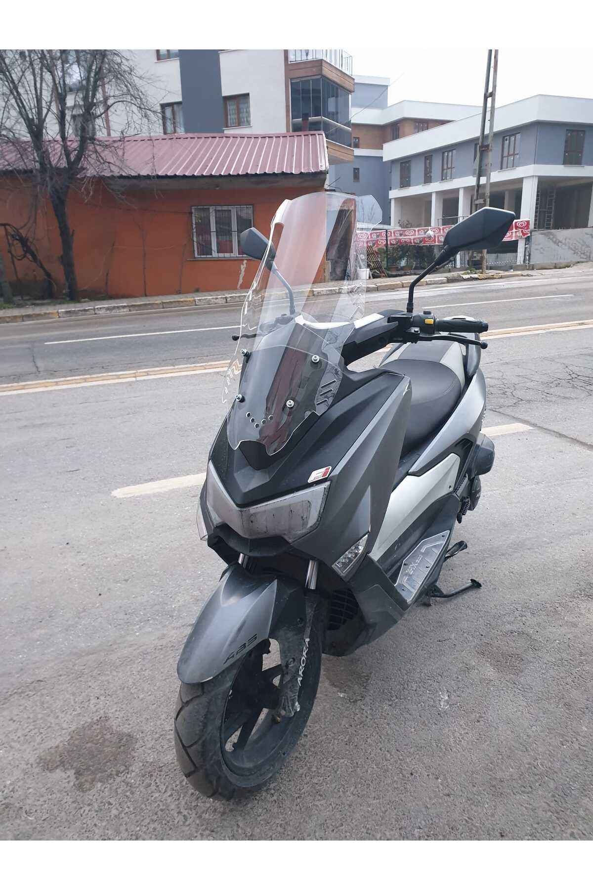 Arora ZRX 200 Siperlik Ön Cam 2022 Model 75cm Şeffaf Renkli 4mm UZUN CAM