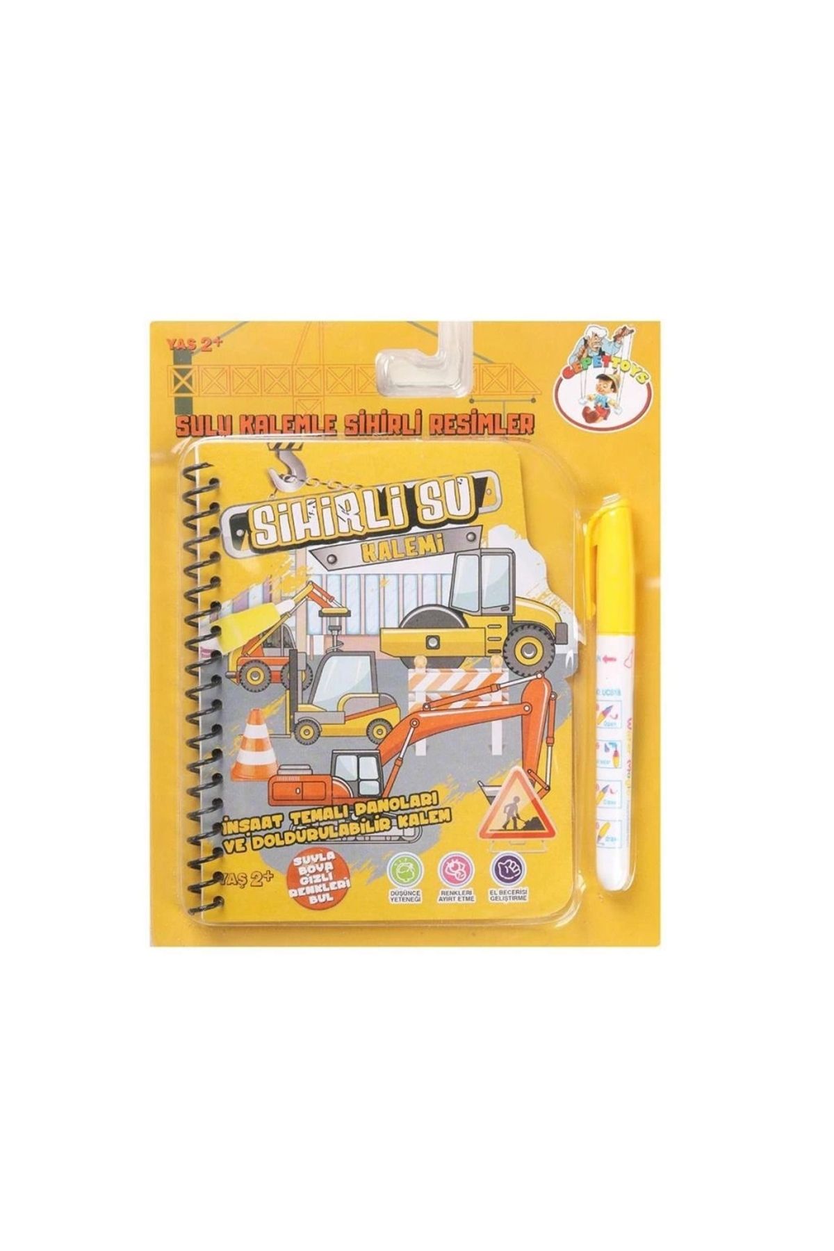 NessiWorld Bk002 Gepettoys, Sihirli Boyama Kitabı Çeşitleri